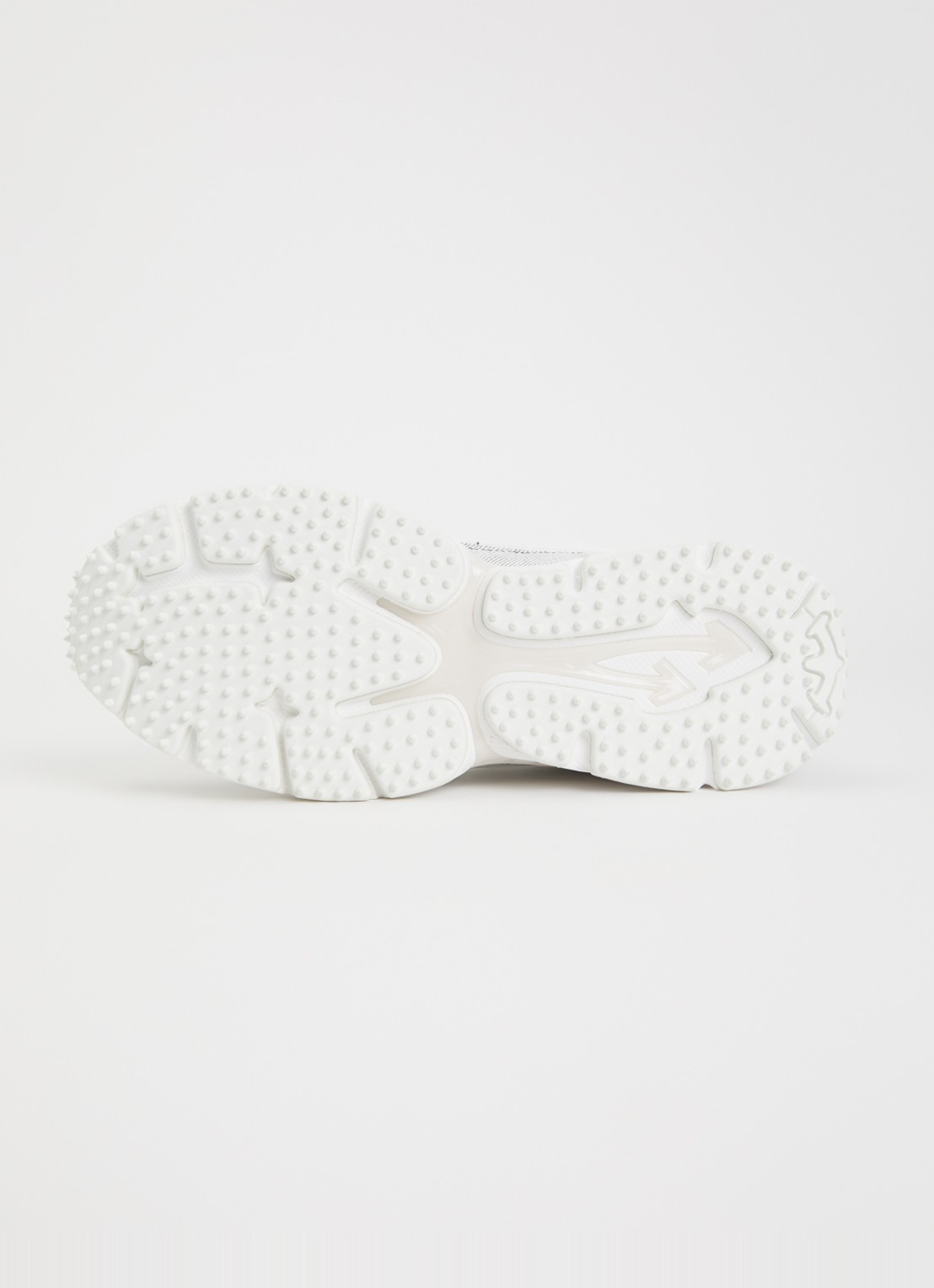 Off-White Be Right Back sneaker van denim - detail 4 wit