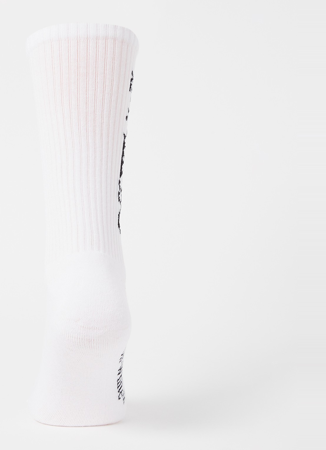 Off-White Bookish sokken met logo - voorkant 3 wit