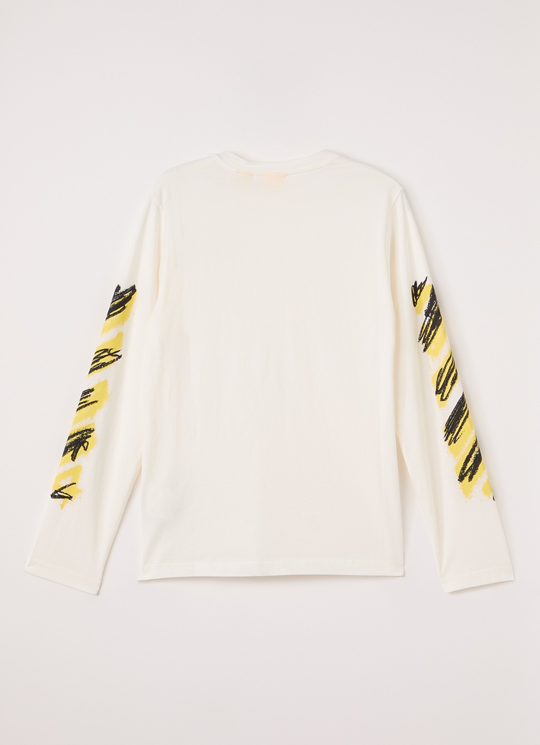 Off-White Diag longsleeve met logoprint - voorkant 2 wit