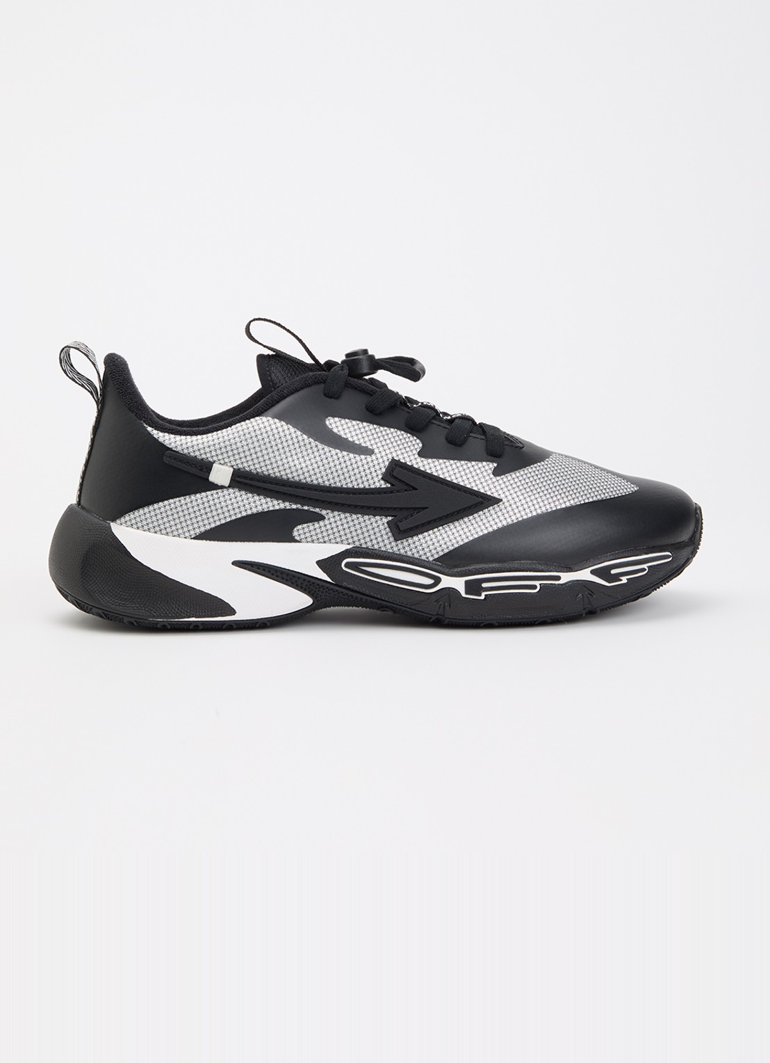 Off-White For Jumping sneakers met logo  - voorkant wit