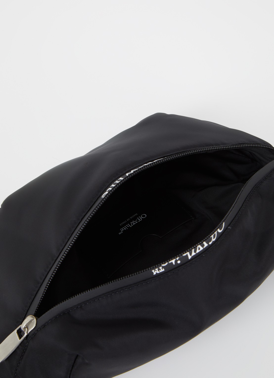 Off-White Heuptas met logoprint - detail 3 zwart