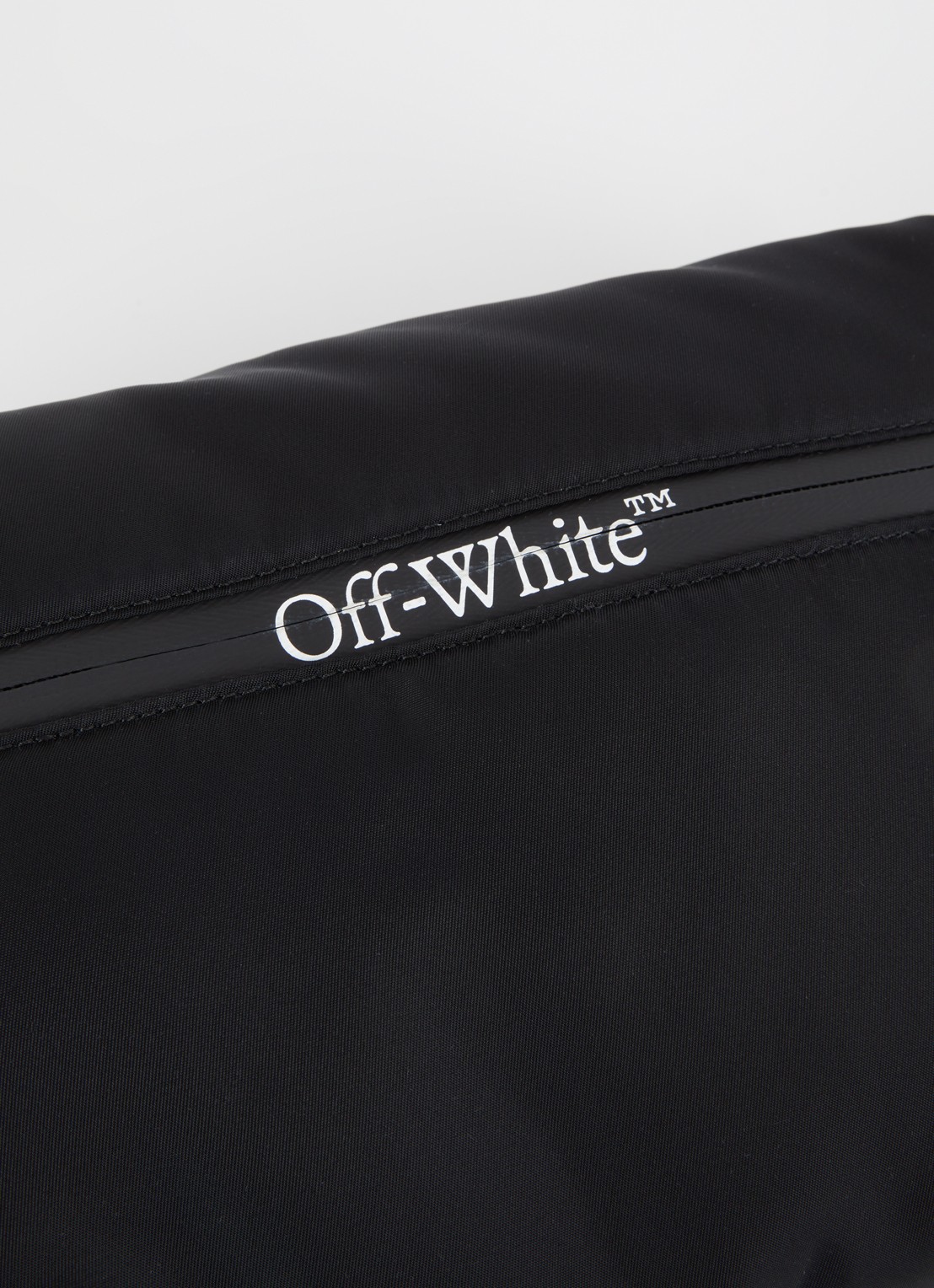 Off-White Heuptas met logoprint - detail 5 zwart