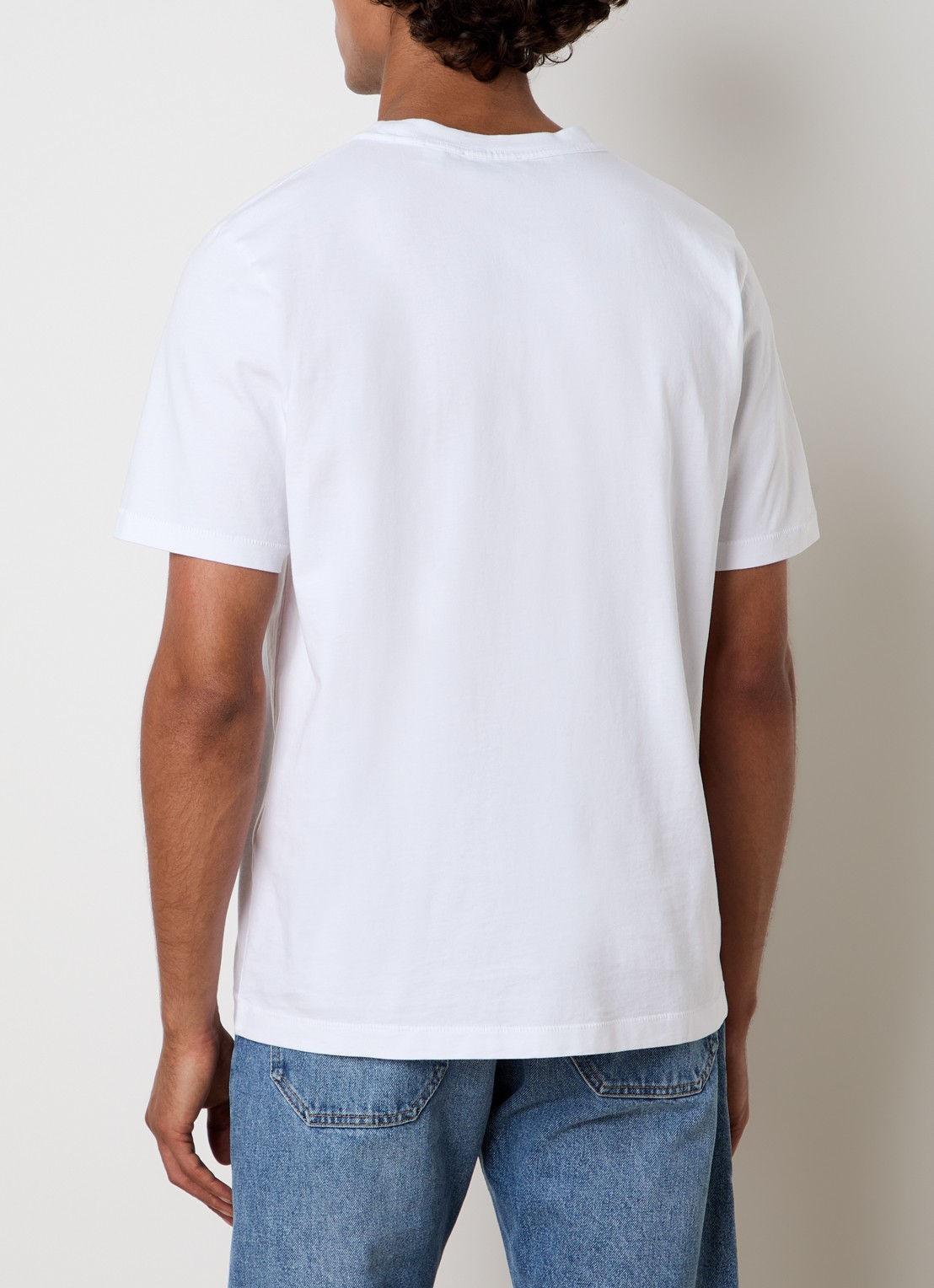 Off-White Logo Quote T-shirt met logo - achterkant 3 wit