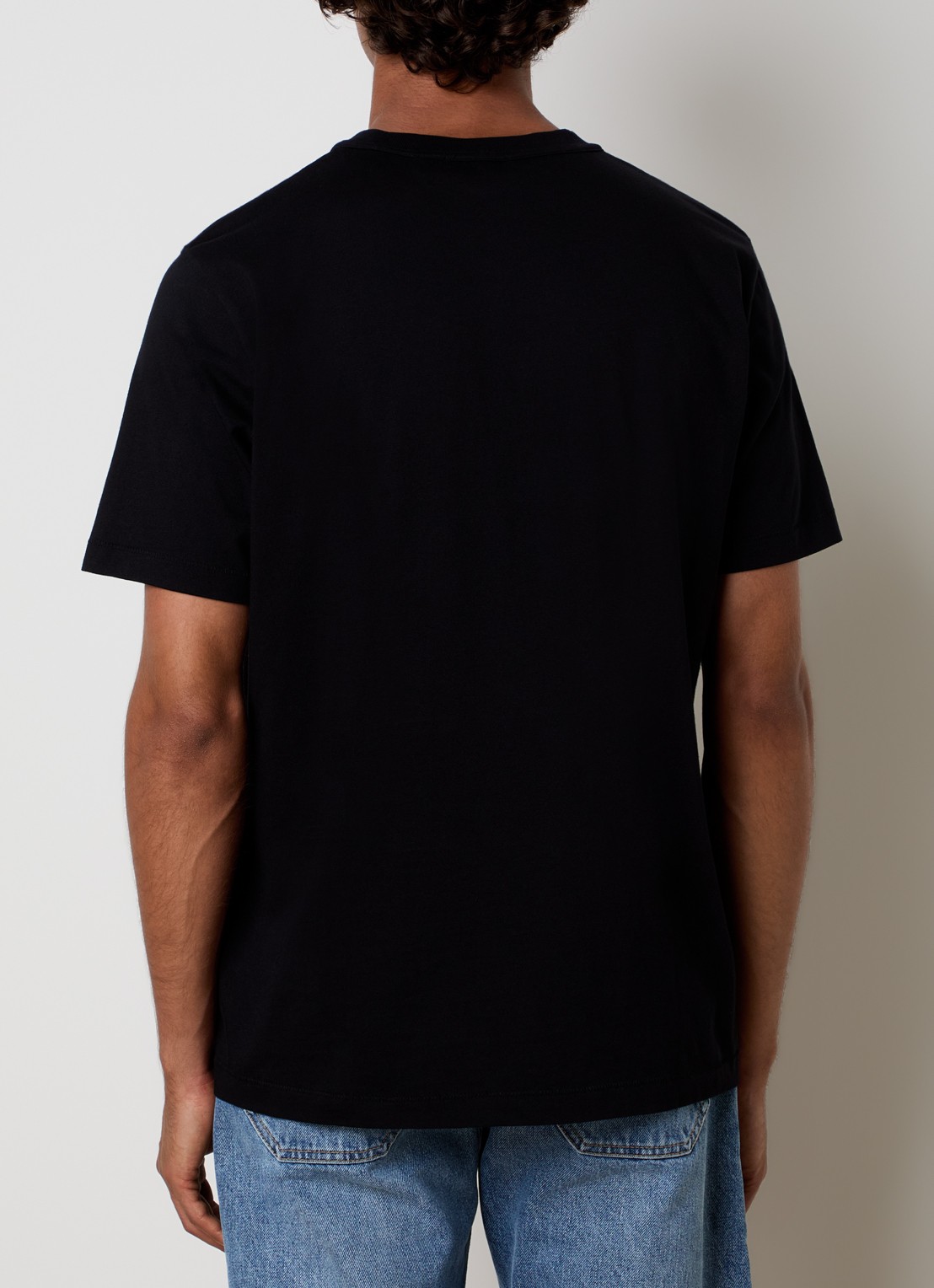 Off-White Logo Quote T-shirt met logo - achterkant 3 zwart