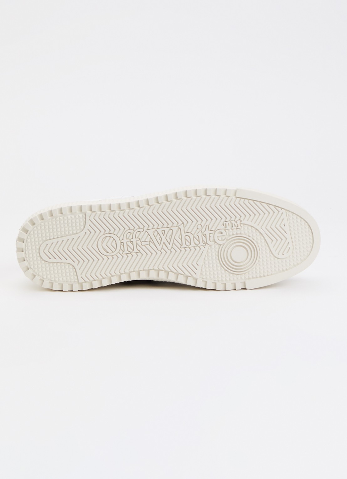 Off-White Low Top 3.0 Off Court sneaker met details van leer - detail 5 gebroken wit