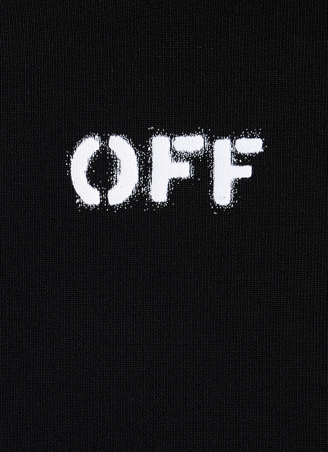 Off-White Off Stamp longsleeve met logo - detail 3 zwart