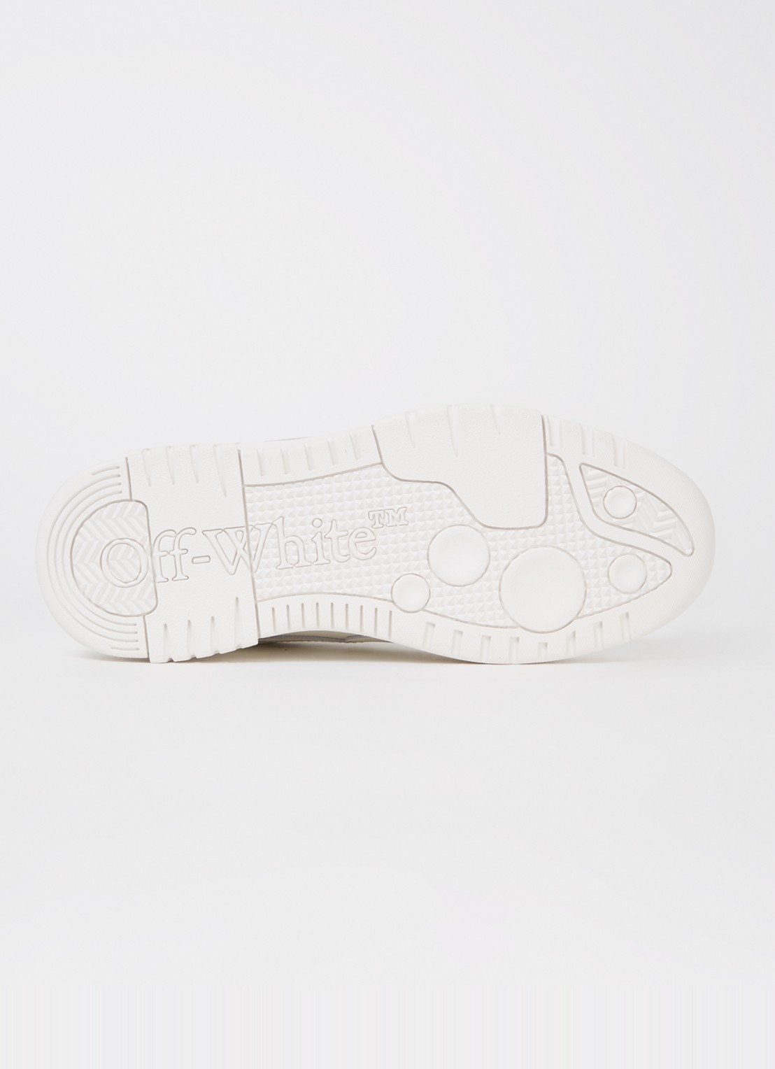 Off-White Out Of Office sneaker van kalfsleer  - detail 4 wit