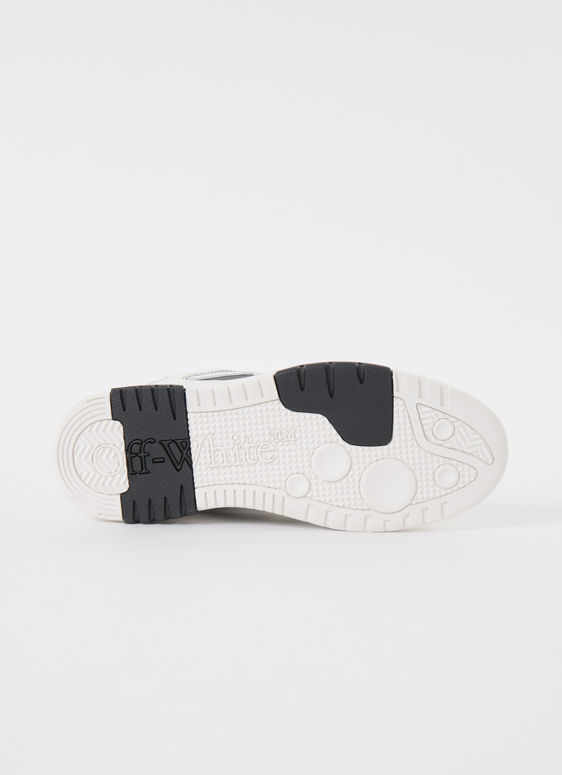 Off-White Out Of Office sneaker van kalfsleer - detail 6 gebroken wit