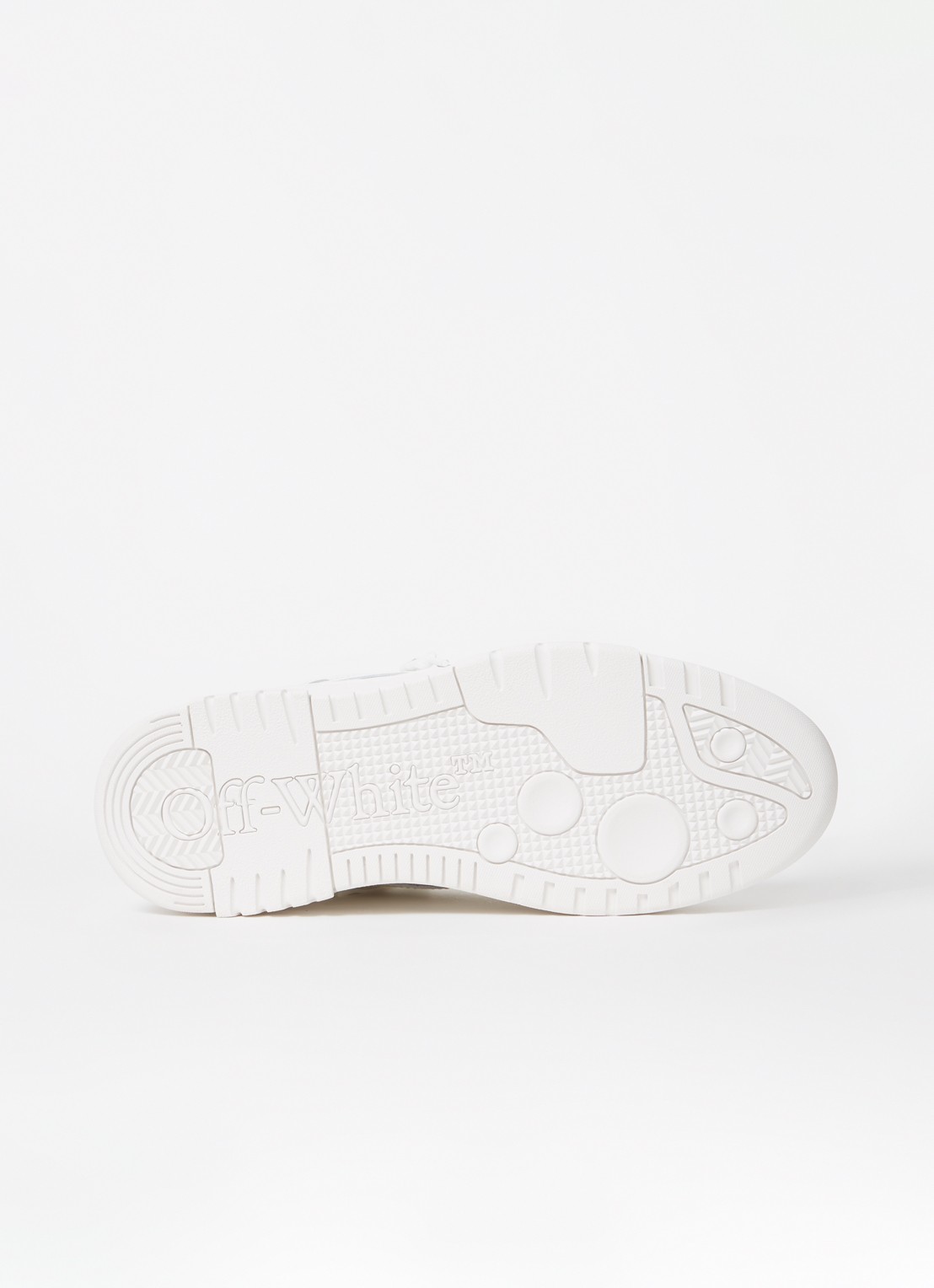 Off-White Out Of Office sneaker van kalfsleer - detail 6 wit