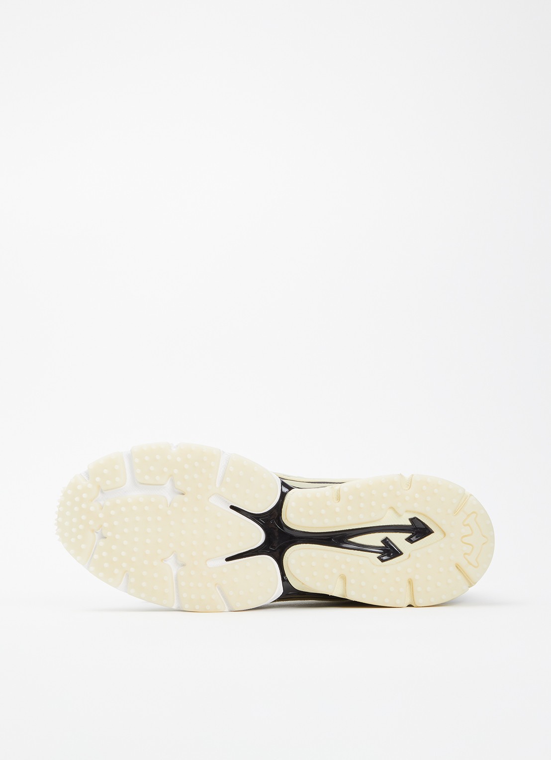 Off-White Ow Be Right Back sneaker met mesh details - detail 5 zwart