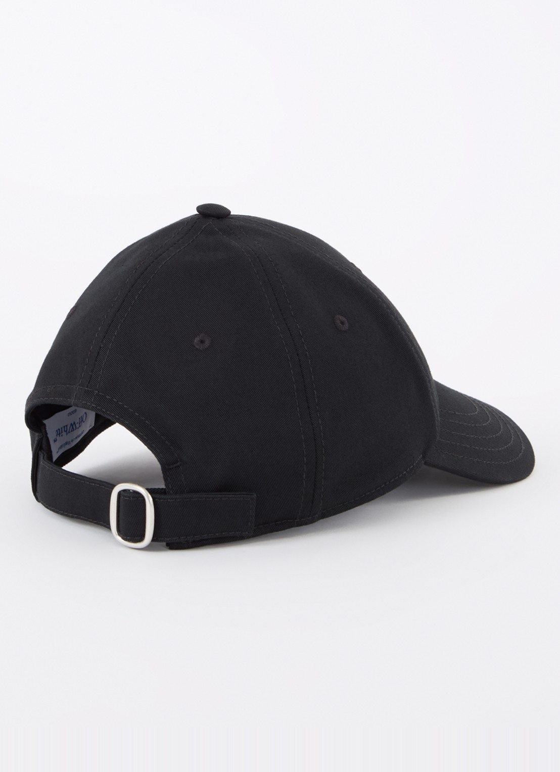 Off-White Pet met logoborduring - detail zwart