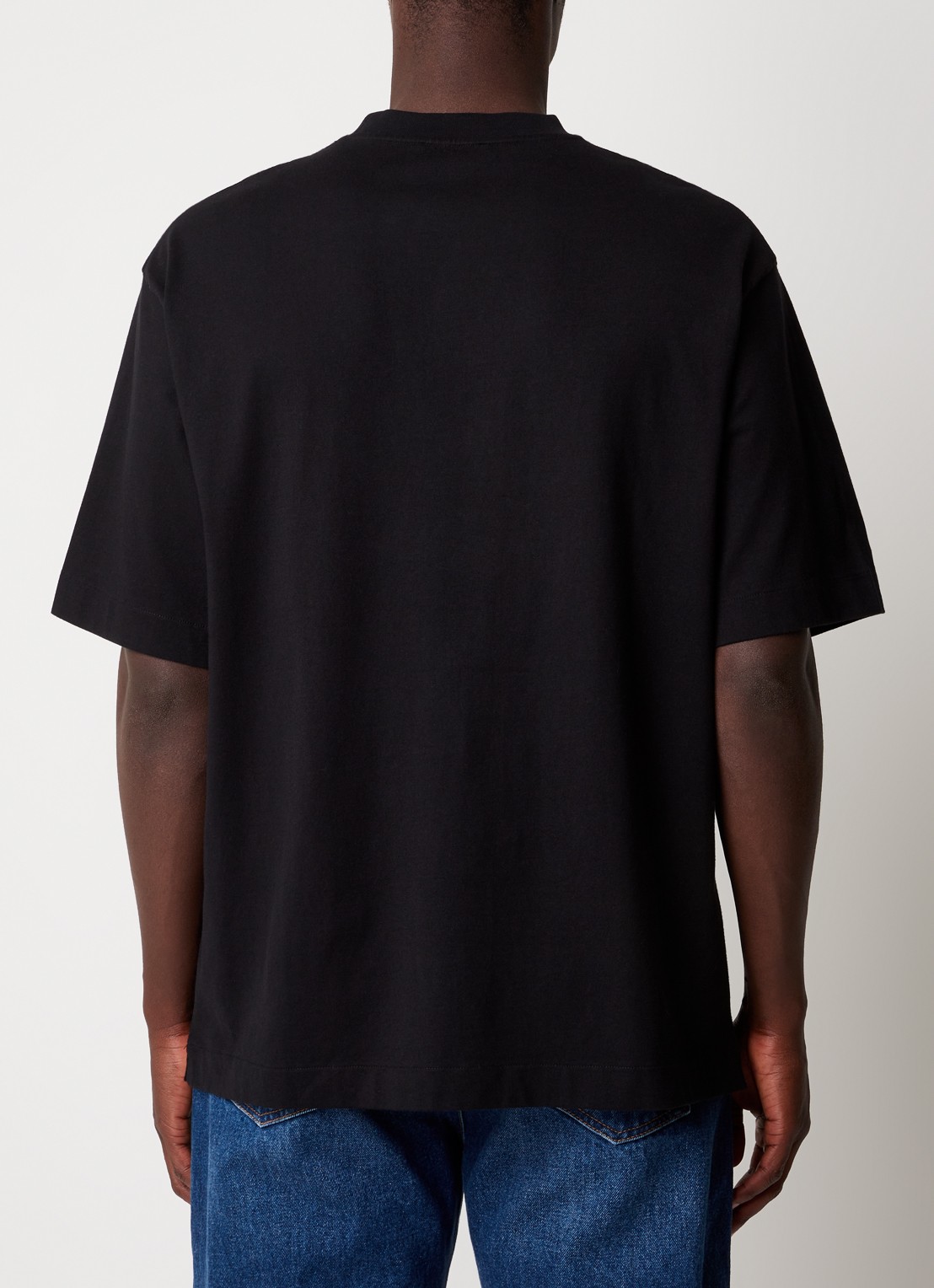 Off-White Sliding Book Skate T-shirt met logoprint  - achterkant 3 zwart