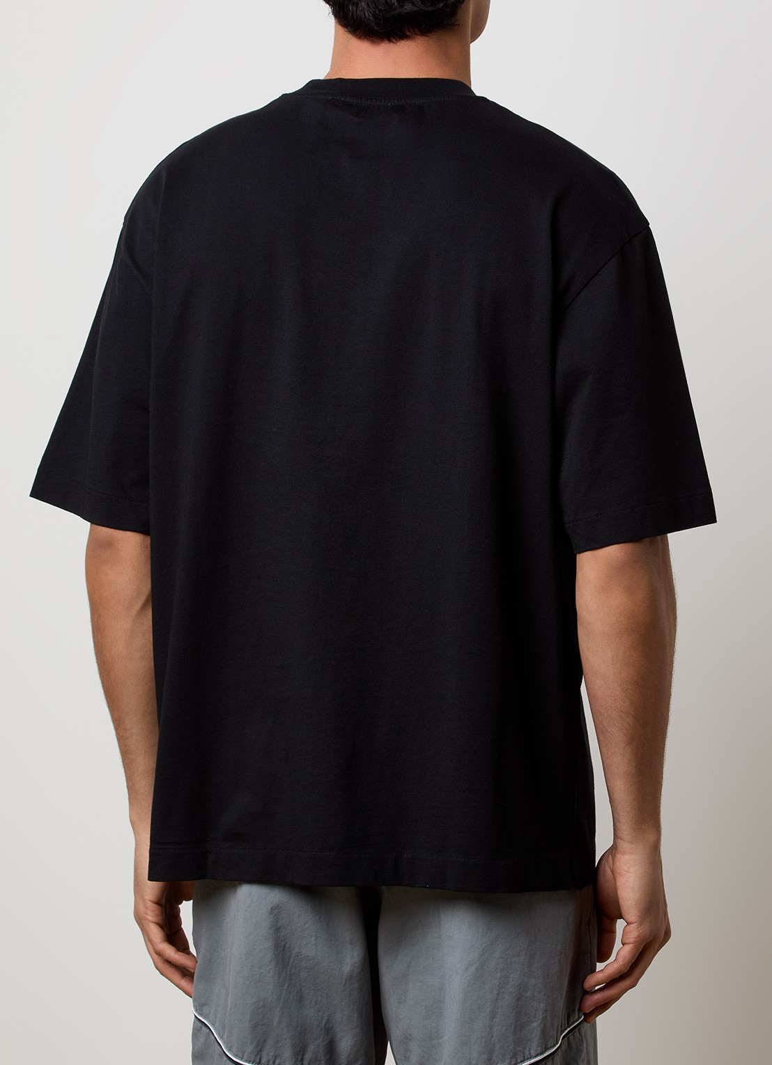 Off-White Statement T-shirt met logoprint - achterkant zwart