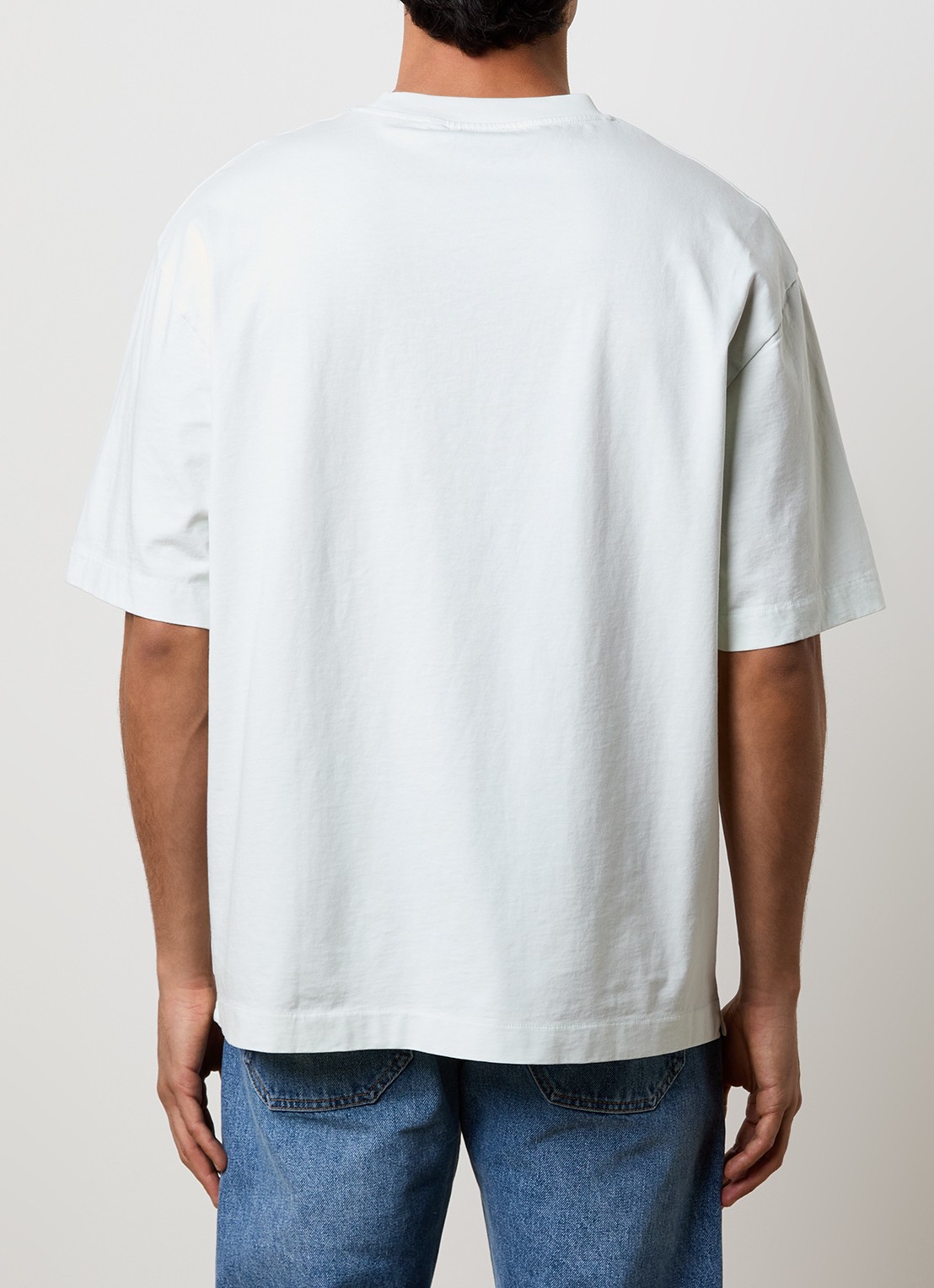 Off-White Statement T-shirt met logoprint - achterkant 5 mint