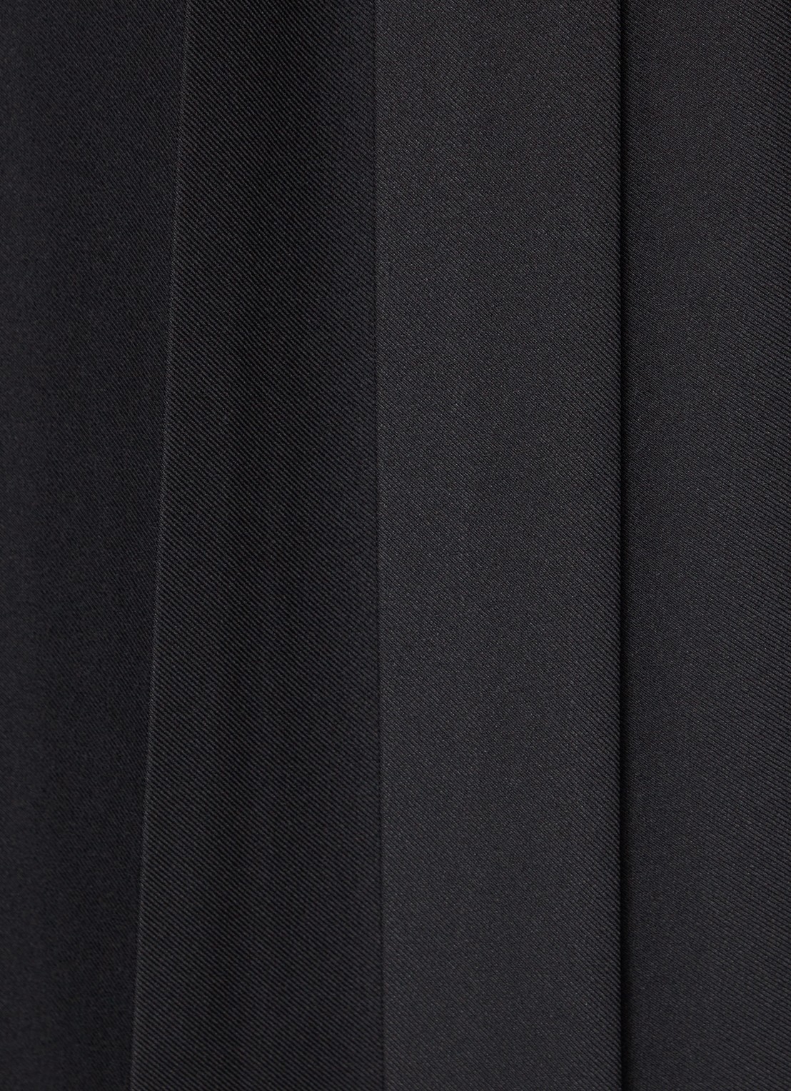 Off-White Tech Drill maxi rok met plissé en asymmetrische zoom - detail 3 zwart