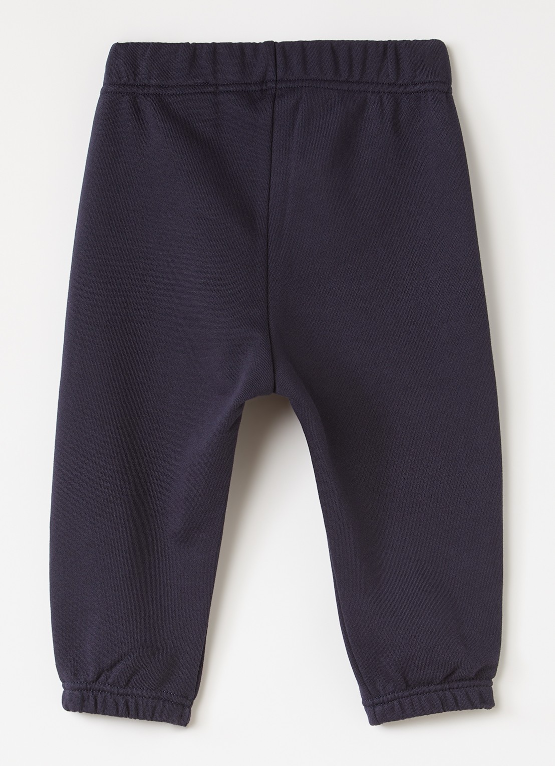 Off-White Type tapered fit joggingbroek met logo - voorkant 2 donkerblauw