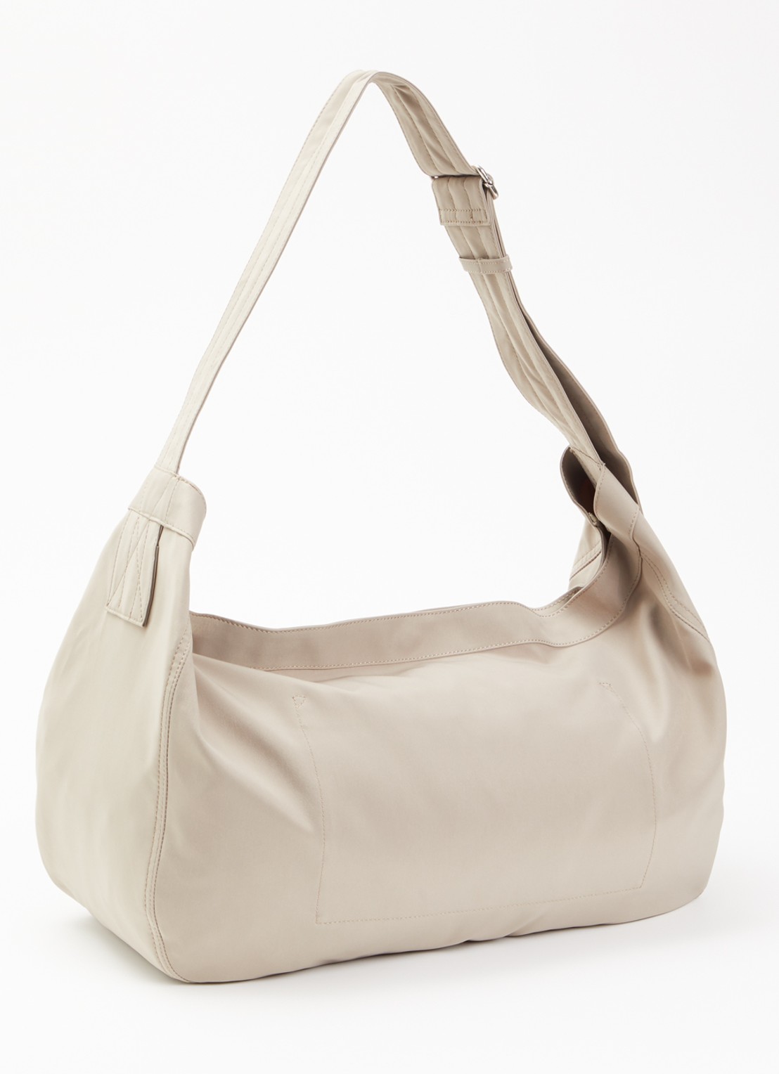 OLAF Crossbodytas met verstelbare schouderriem - achterkant 2 beige