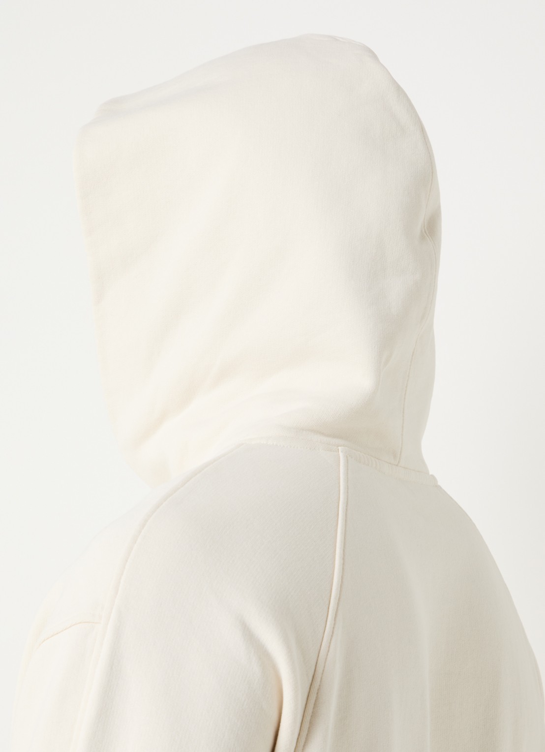 OLAF Hoodie met logo - detail 5 creme
