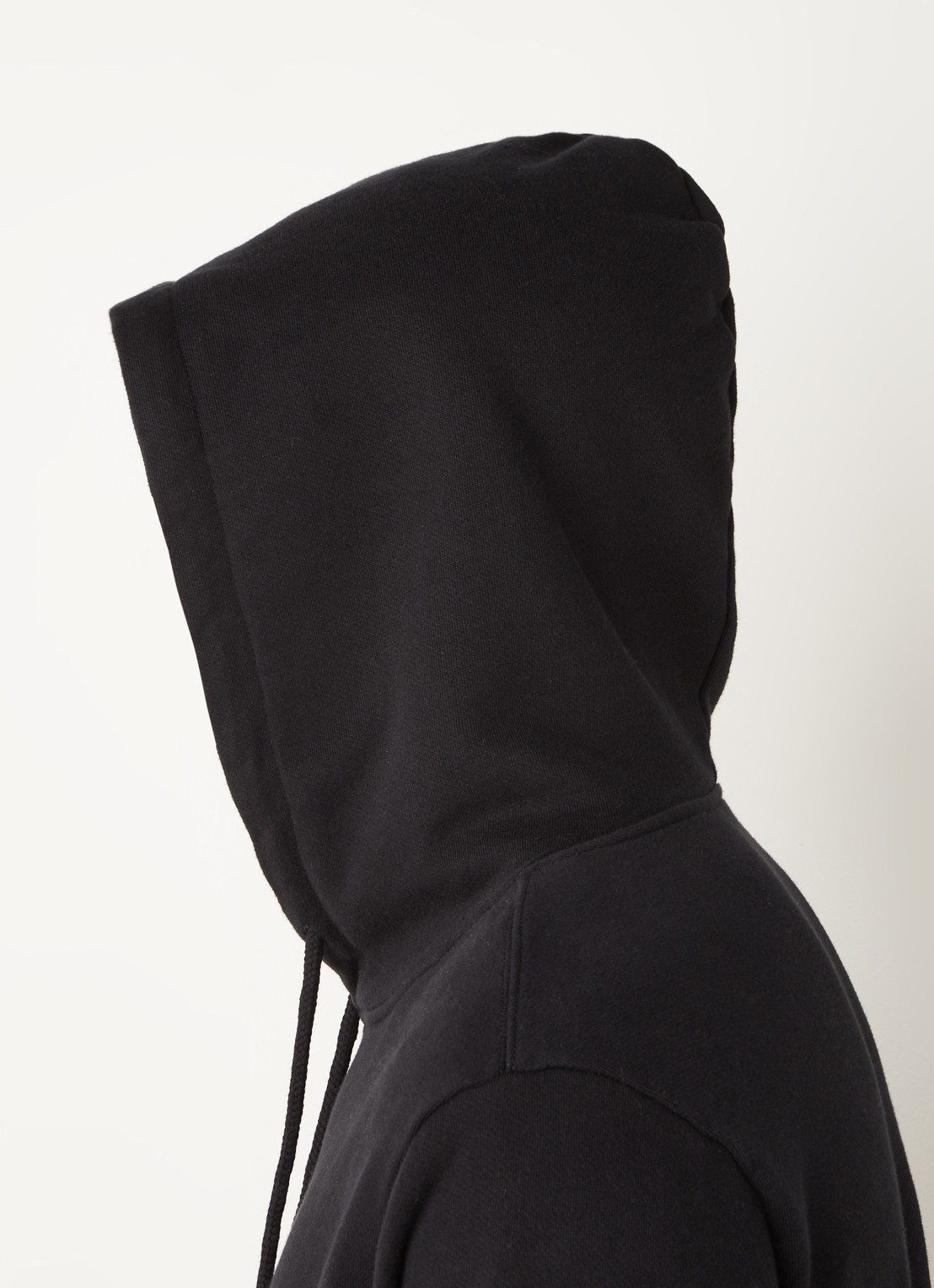 OLAF Hoodie met logo - detail 4 zwart