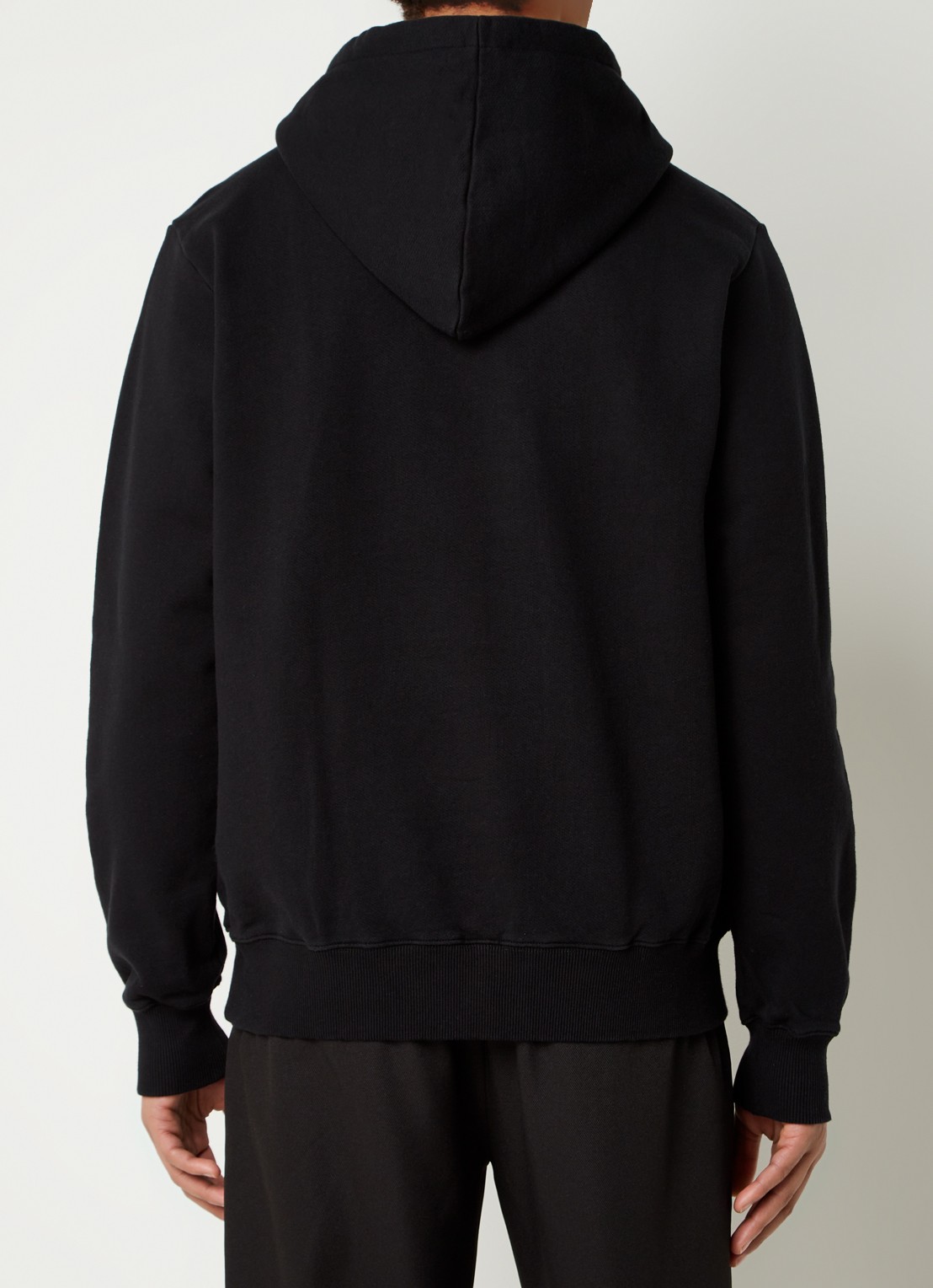OLAF Hoodie met logo  - achterkant 5 zwart