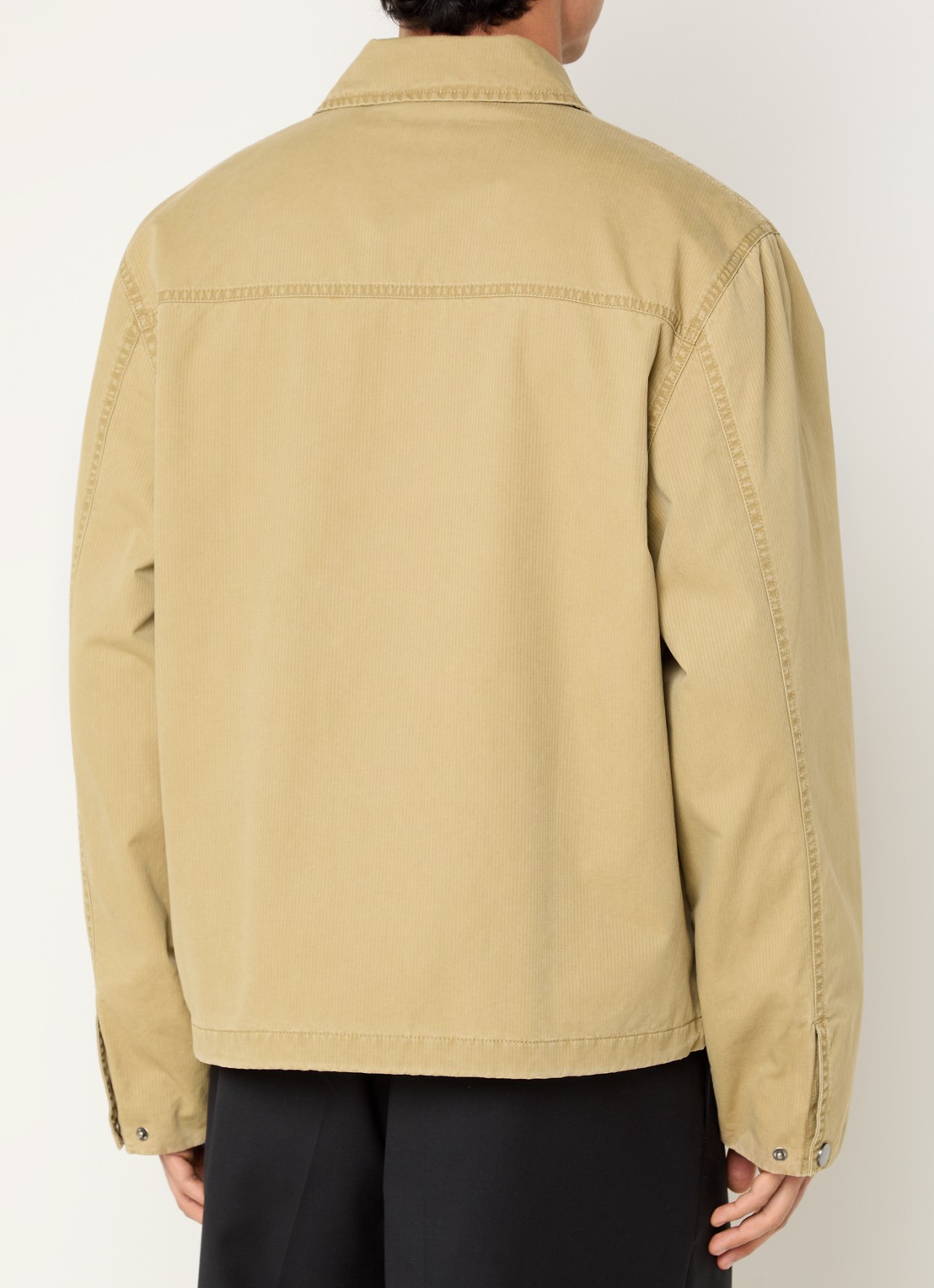 OLAF Jack met steekzakken - achterkant 4 beige
