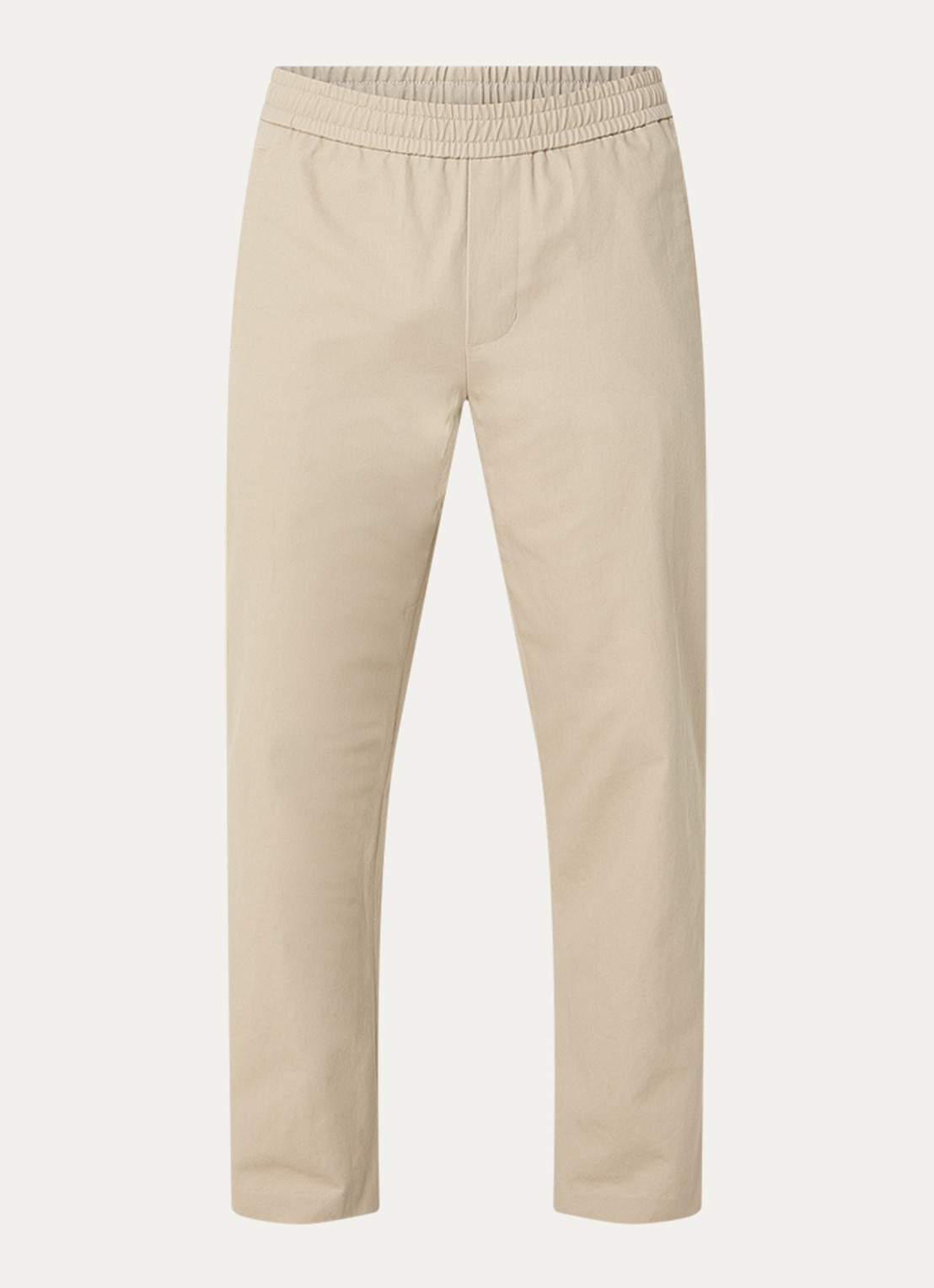 OLAF Slim fit chino met steekzakken - voorkant 2 lichtbruin