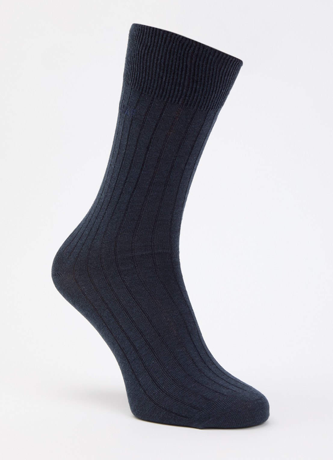 OLAF Sokken in katoenblend - voorkant 2 donkerblauw
