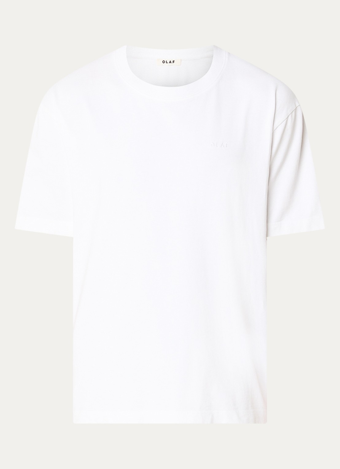 OLAF T-shirt met backprint - voorkant wit