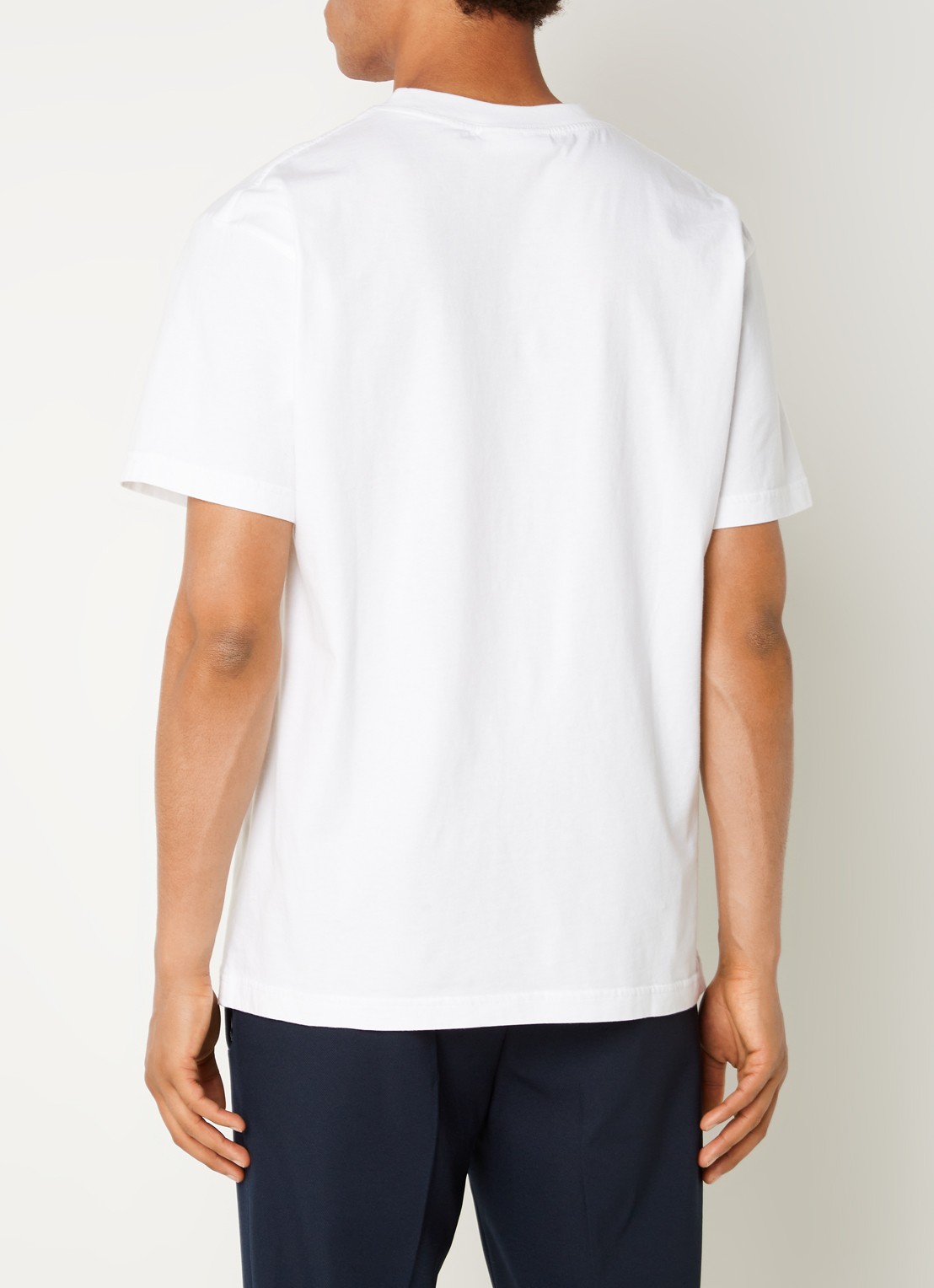 OLAF T-shirt met logoprint - achterkant 2 wit