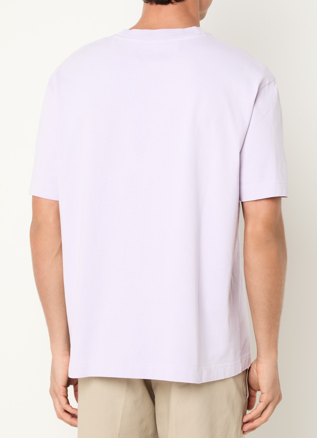 OLAF T-shirt met logoprint - achterkant paars