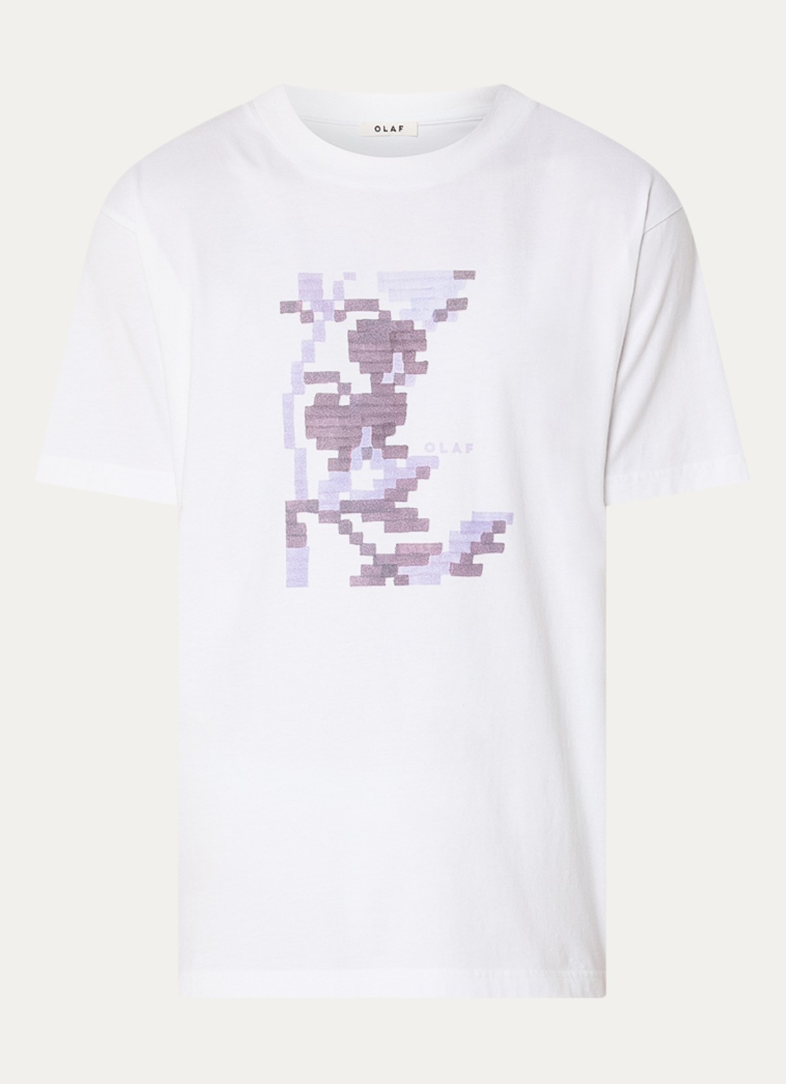 OLAF T-shirt met print - voorkant 3 wit