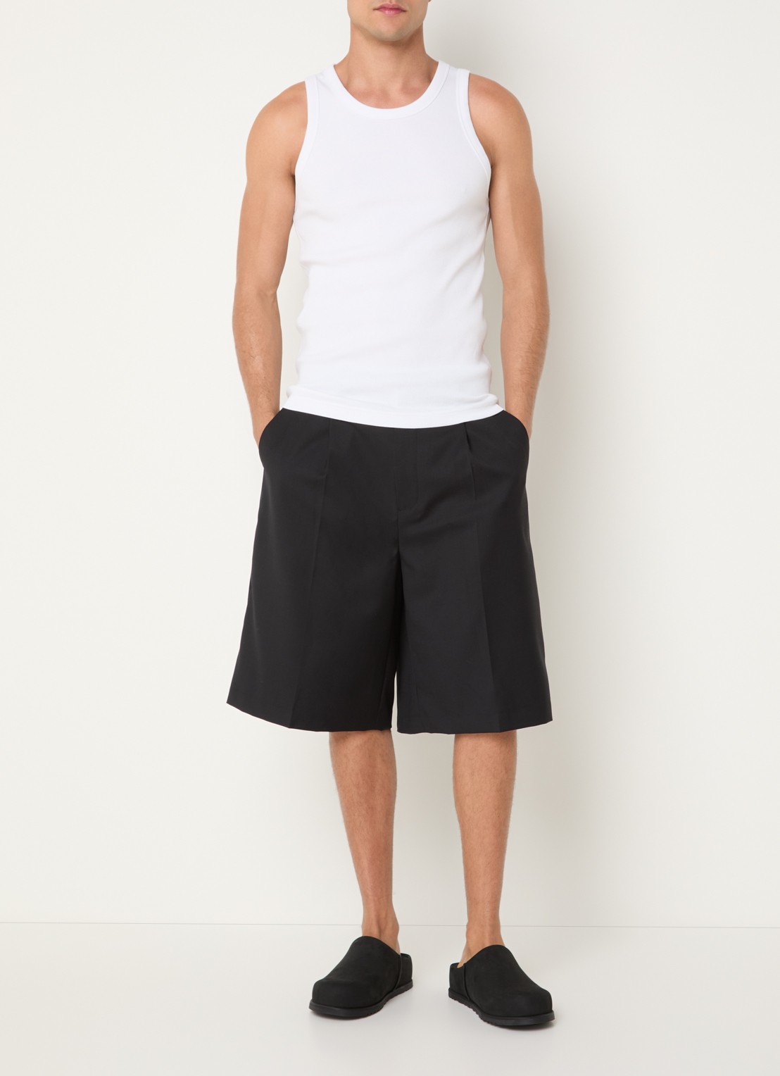 OLAF Tanktop met logo - voorkant 2 wit