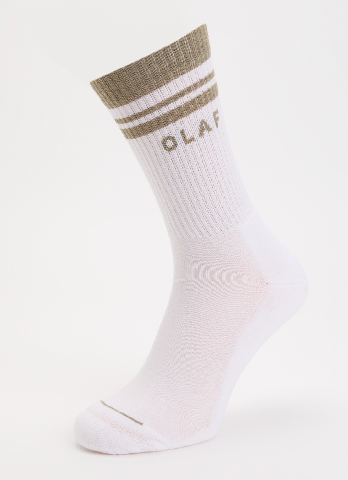 OLAF Varsity sokken in katoenblend  - detail 3 wit