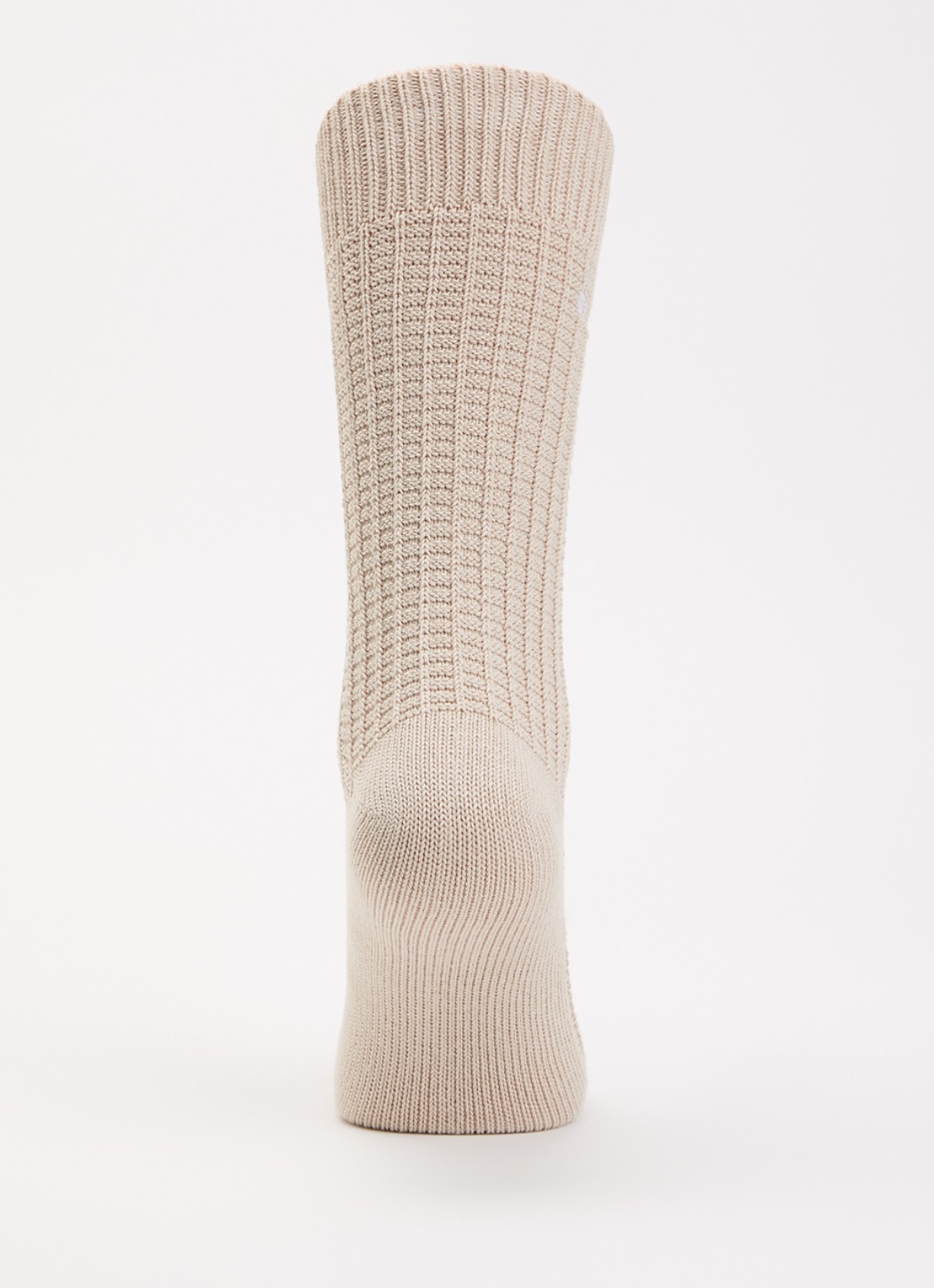 OLAF Waffle sokken in katoenblend  - voorkant 2 beige