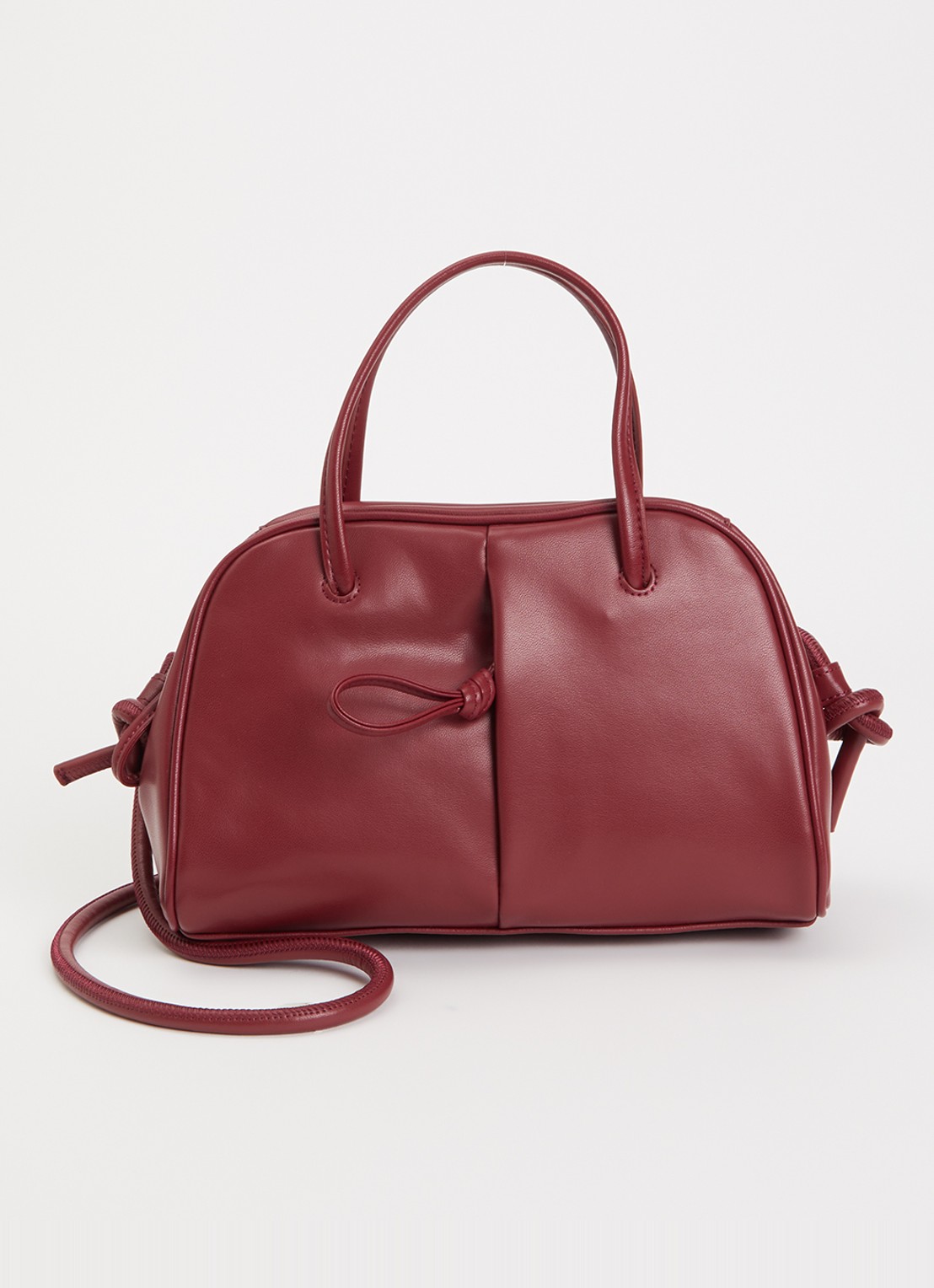 Ölend Mini Brooklyn crossbodytas - voorkant kersenrood