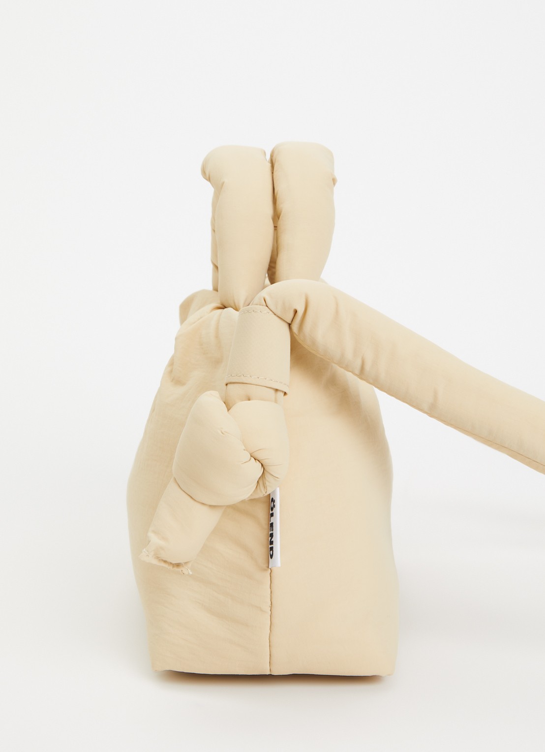 Ölend Mini Ona crossbodytas met afneembare schouderriem - detail 3 lichtgeel