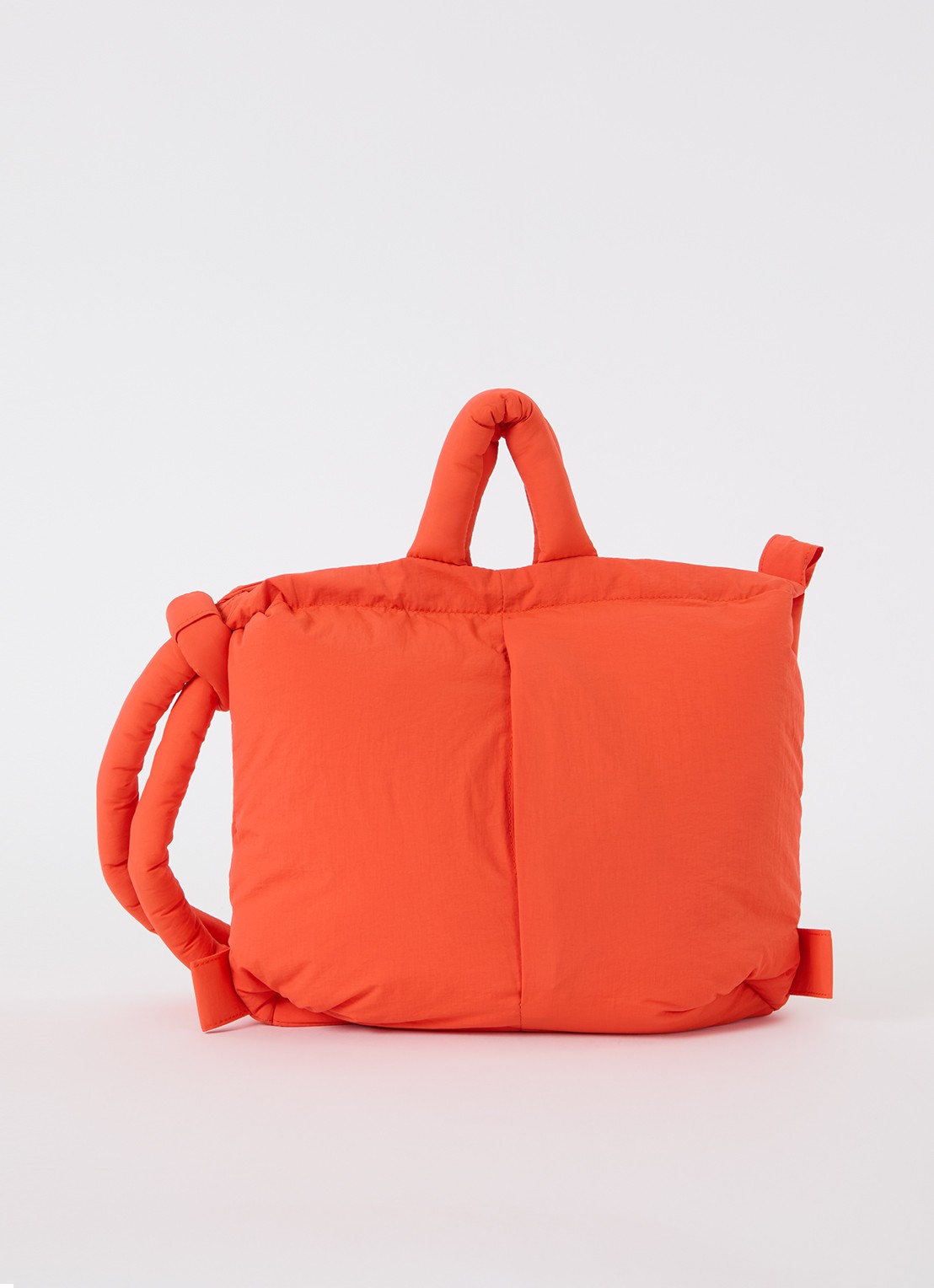 Ölend Ona gewatteerde crossbodytas  - voorkant 4 oranjerood