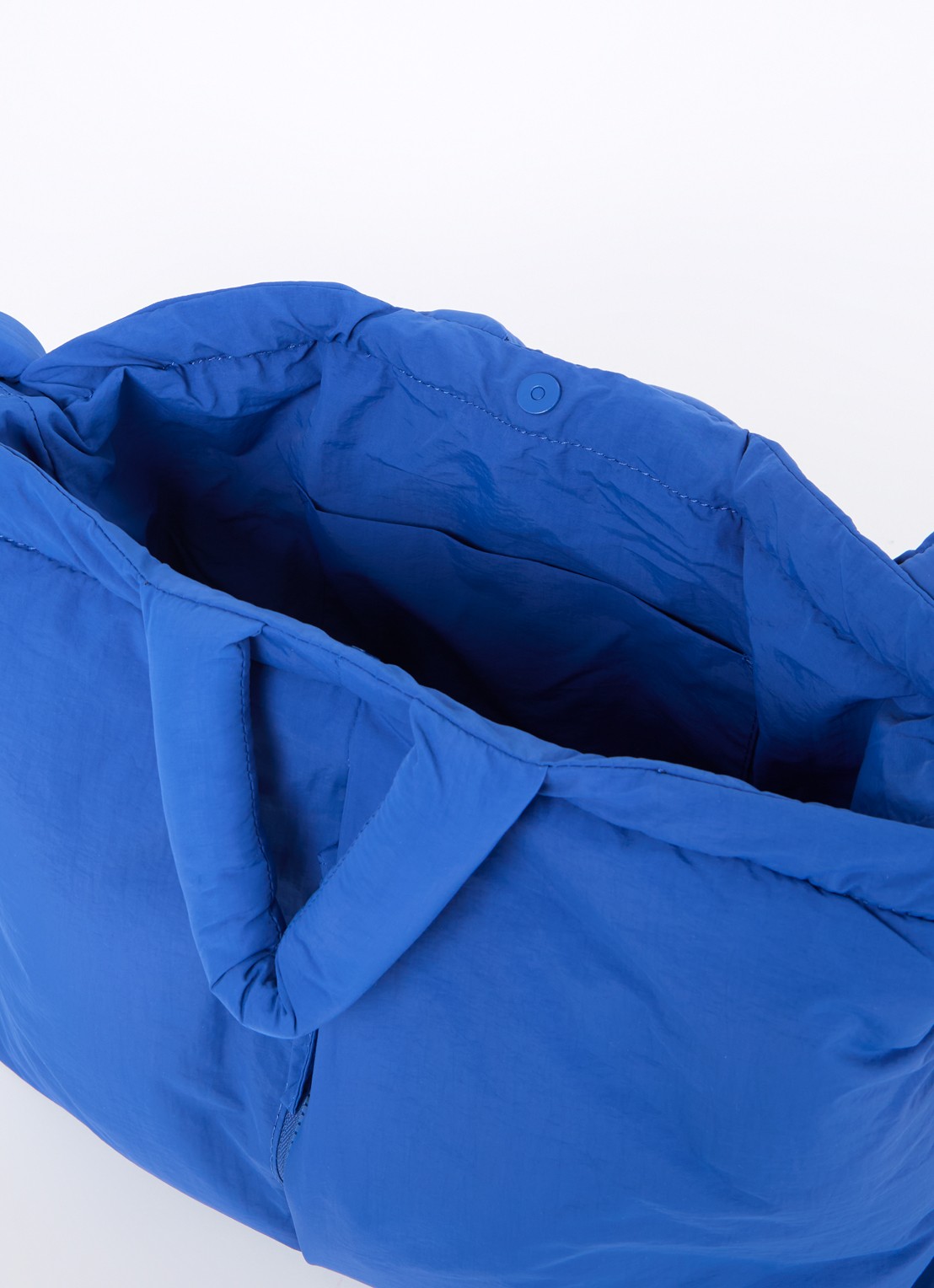 Ölend Ona gewatteerde crossbodytas  - detail blauw