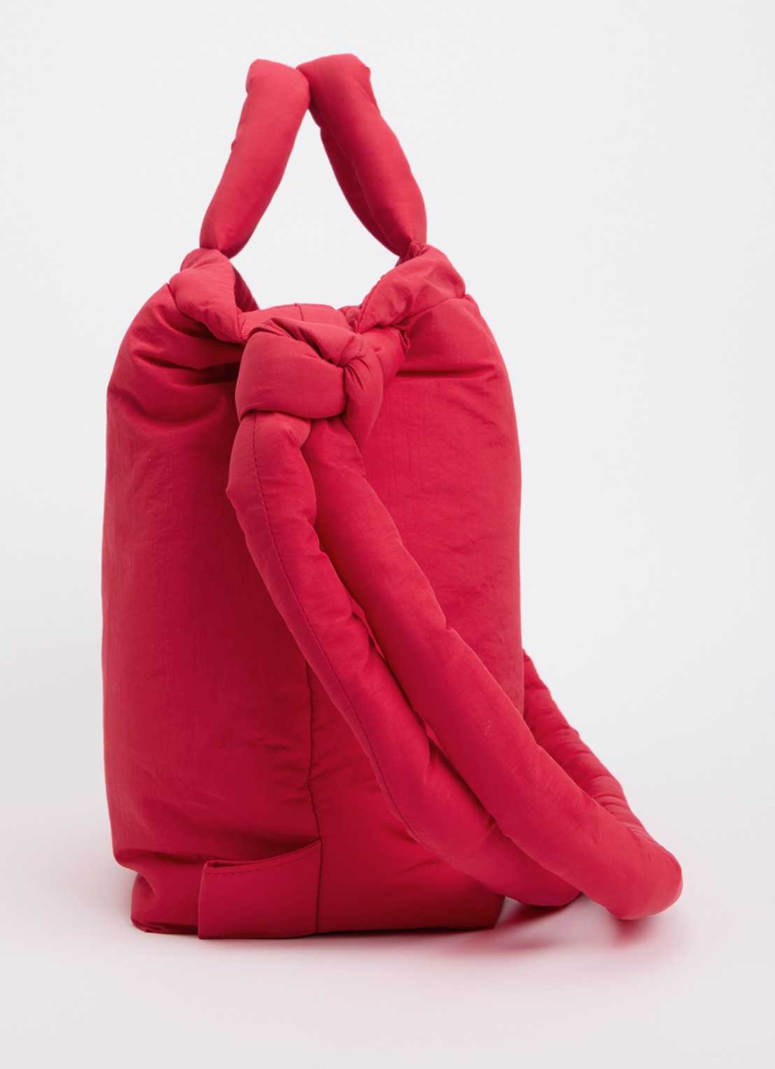 Ölend Ona gewatteerde crossbodytas - detail 3 koraalrood