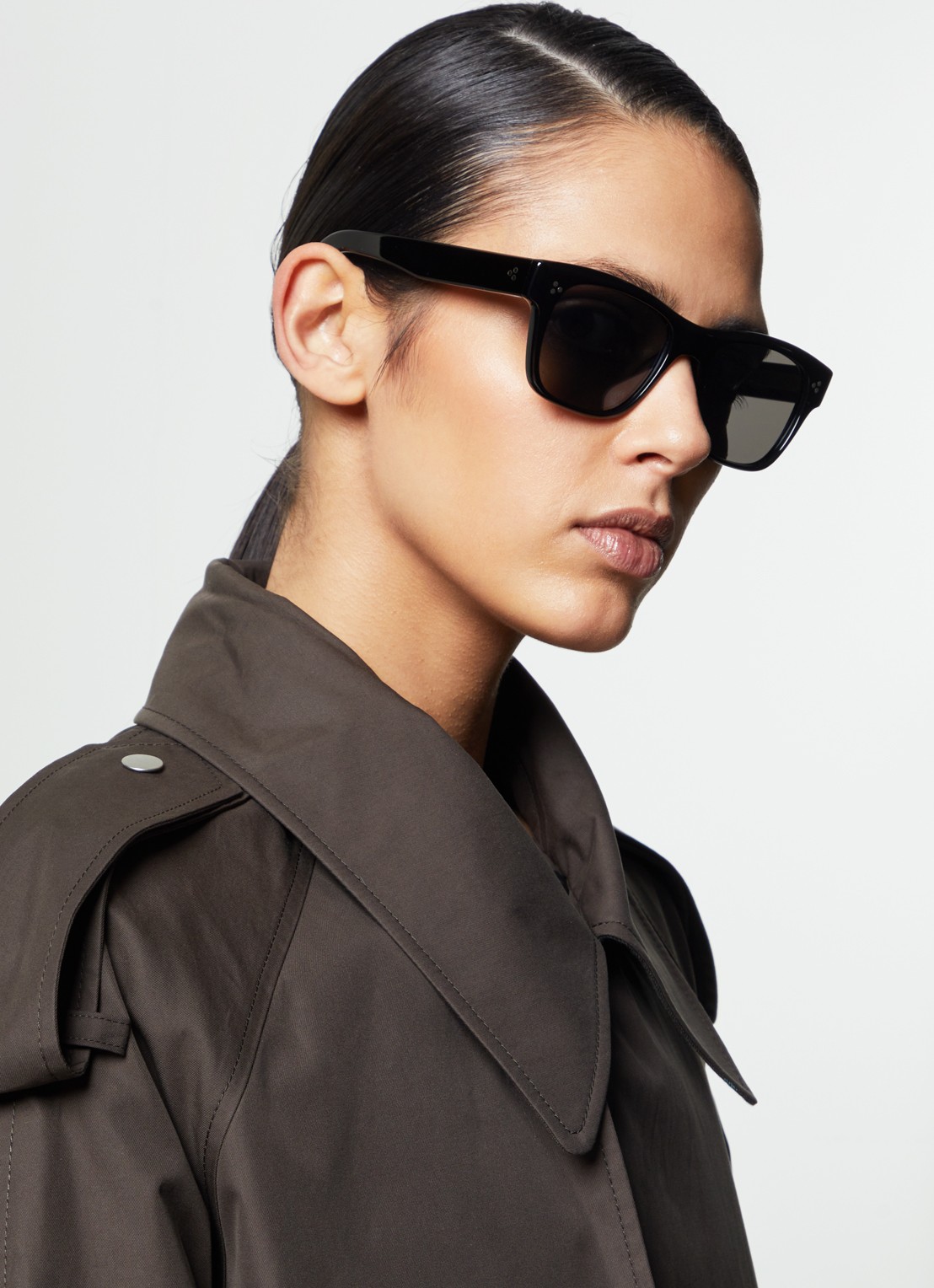 Oliver Peoples Birell Sun zonnebril OV5524SU - voorkant 2 zwart