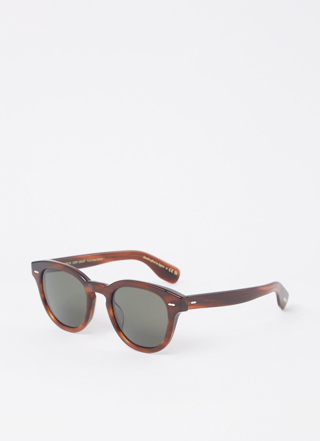 Oliver Peoples Cary Grant zonnebril gepolariseerd OV5413SU - voorkant kastanjebruin