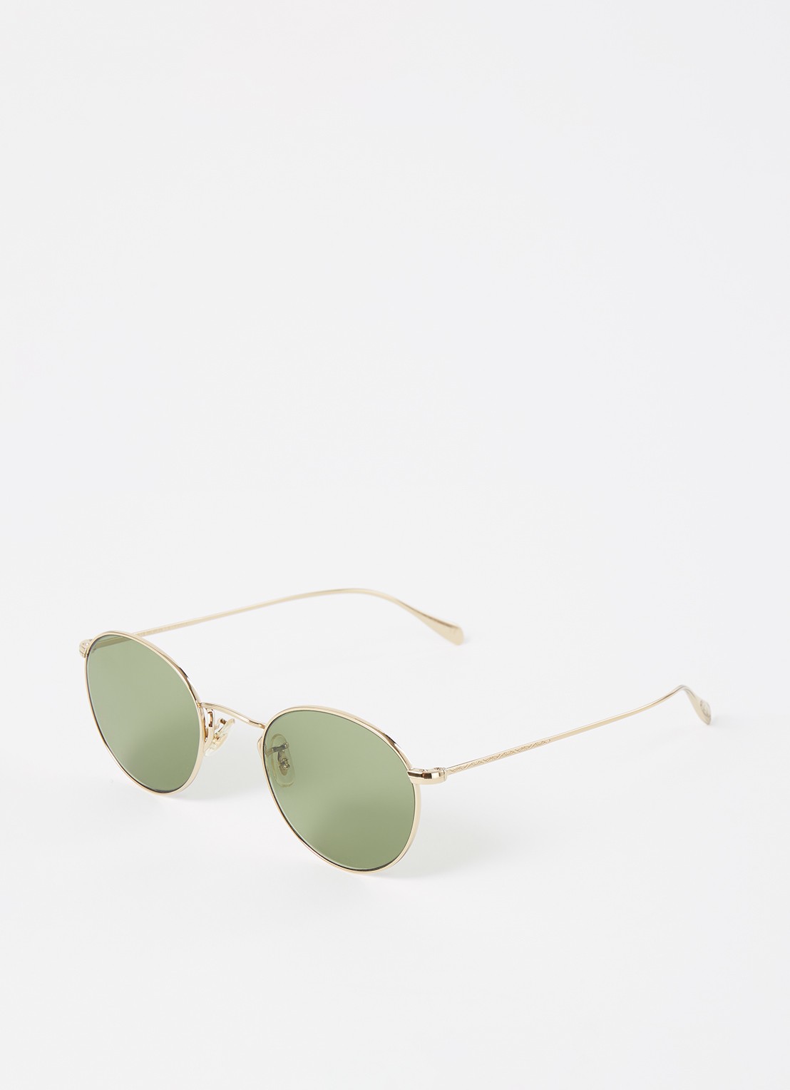 Oliver Peoples Coleridge Sun zonnebril OV1186S - voorkant goud