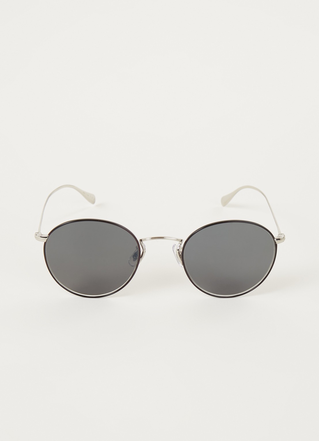 Oliver Peoples Coleridge Sun zonnebril OV1186S - voorkant 2 zilver