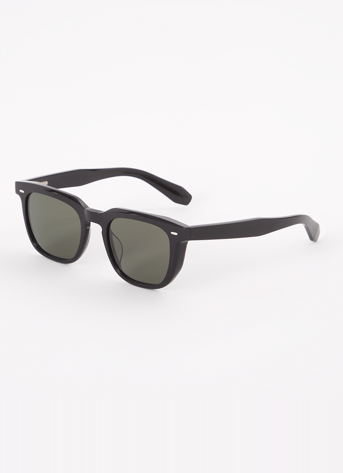Oliver Peoples N.06 Sun zonnebril gepolariseerd OV5546SU - voorkant zwart
