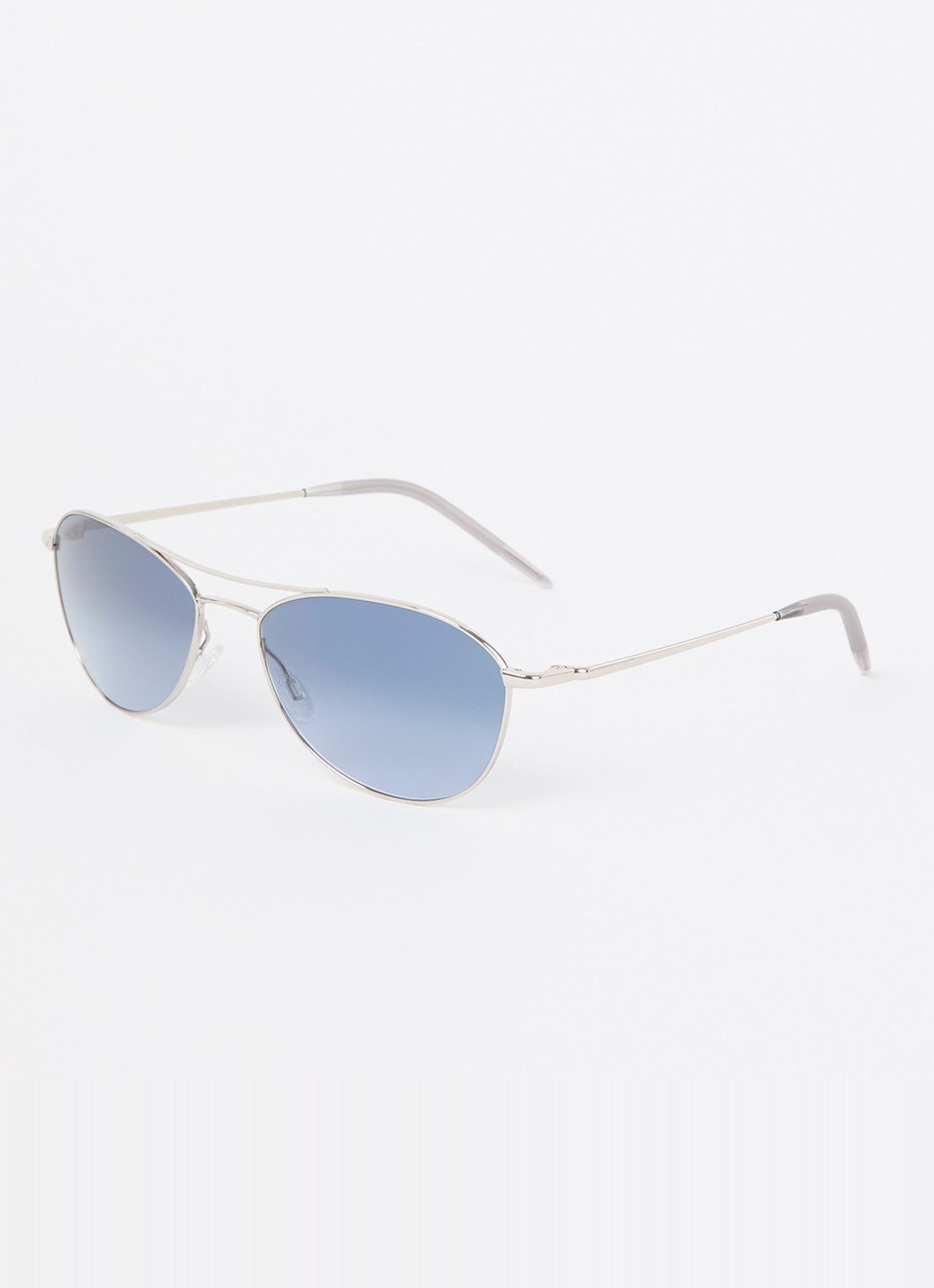 Oliver Peoples Piloten zonnebril OV1358S - voorkant zilver