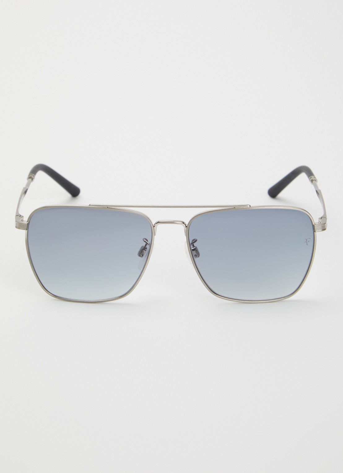 Oliver Peoples Piloten zonnebril OV1362S - detail zilver