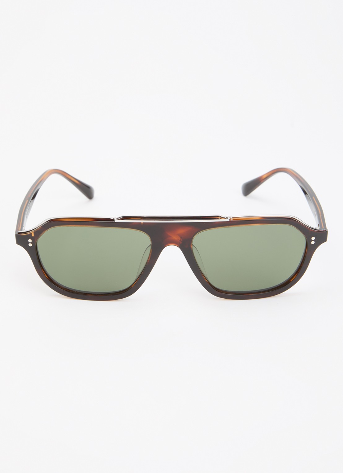 Oliver Peoples Piloten zonnebril OV5613SU - detail 2 donkerbruin