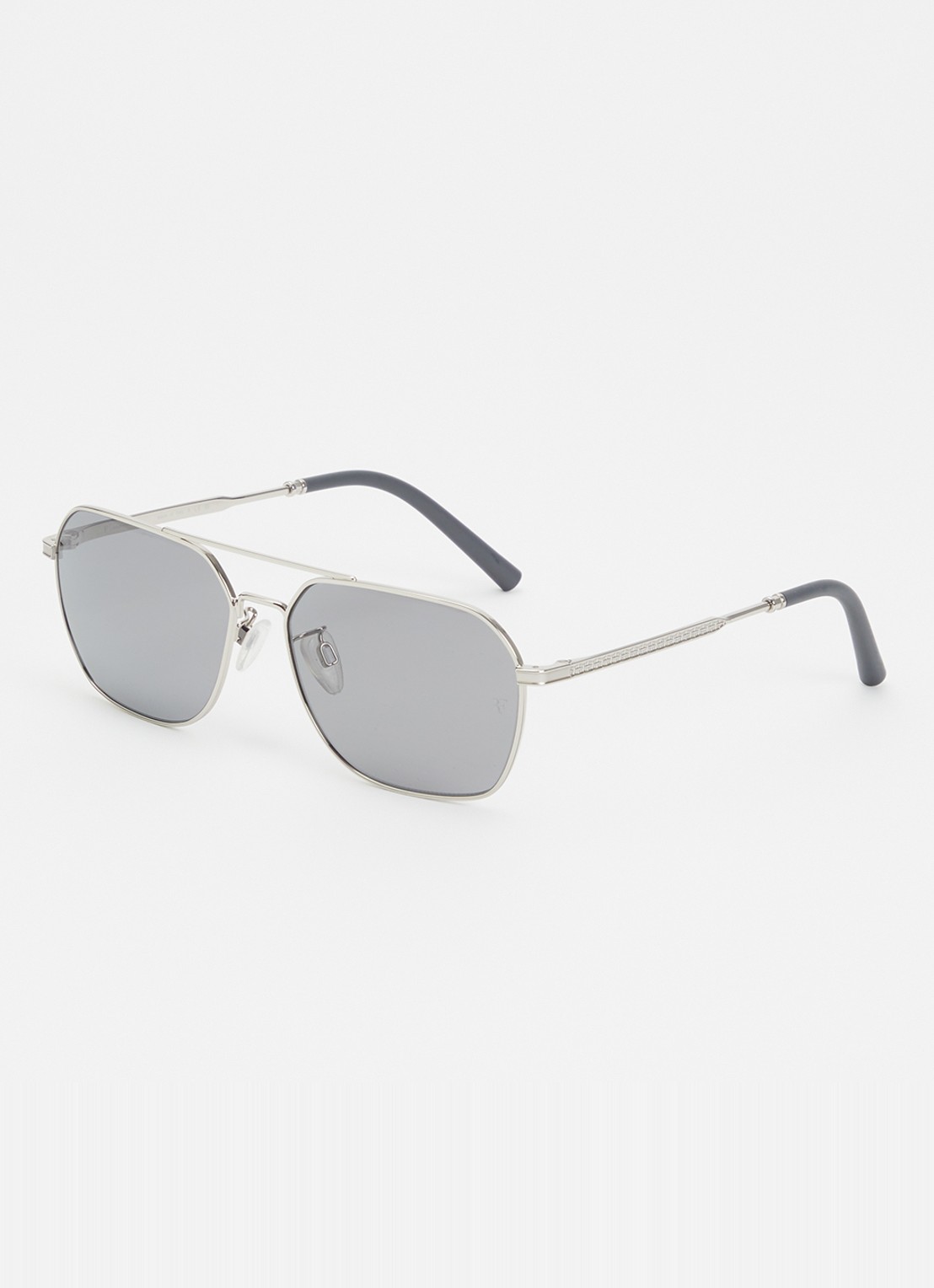 Oliver Peoples R-17 zonnebril OV1377S - voorkant 3 zilver