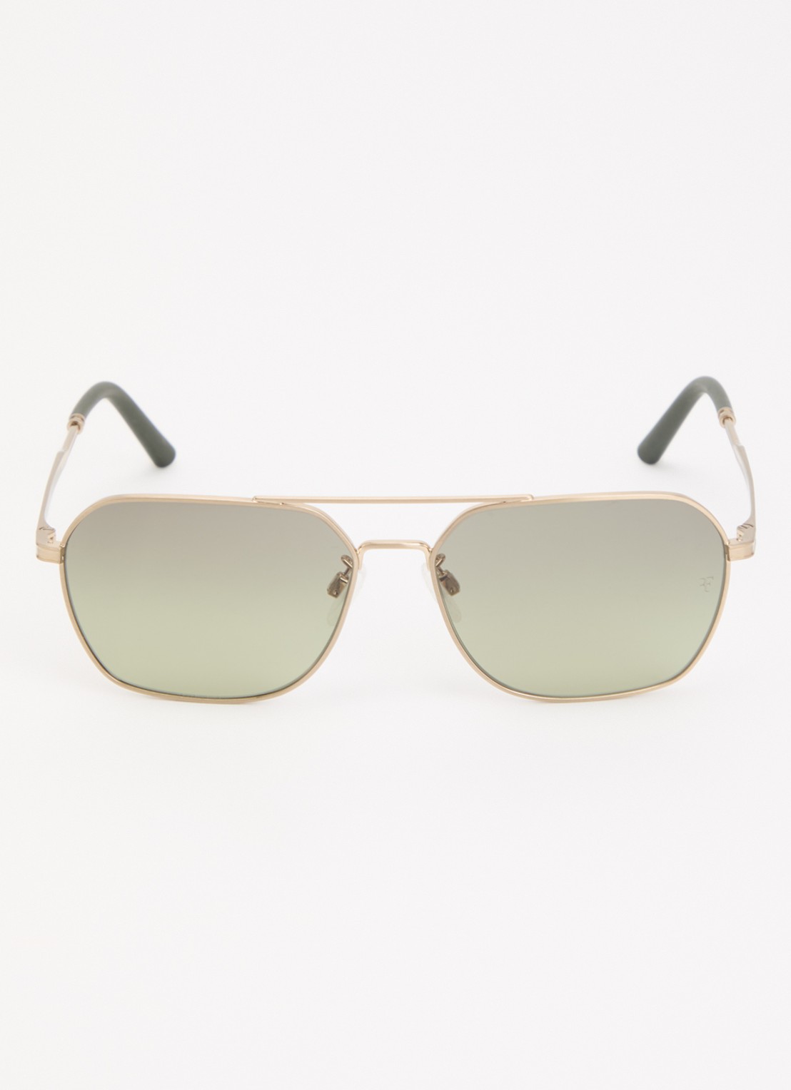 Oliver Peoples R-17 zonnebril OV1377S - detail goud