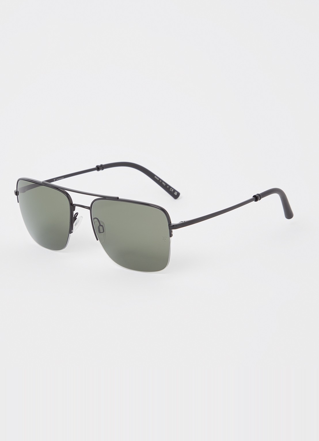Oliver Peoples R-2 zonnebril gepolariseerd OV1343S - voorkant zwart
